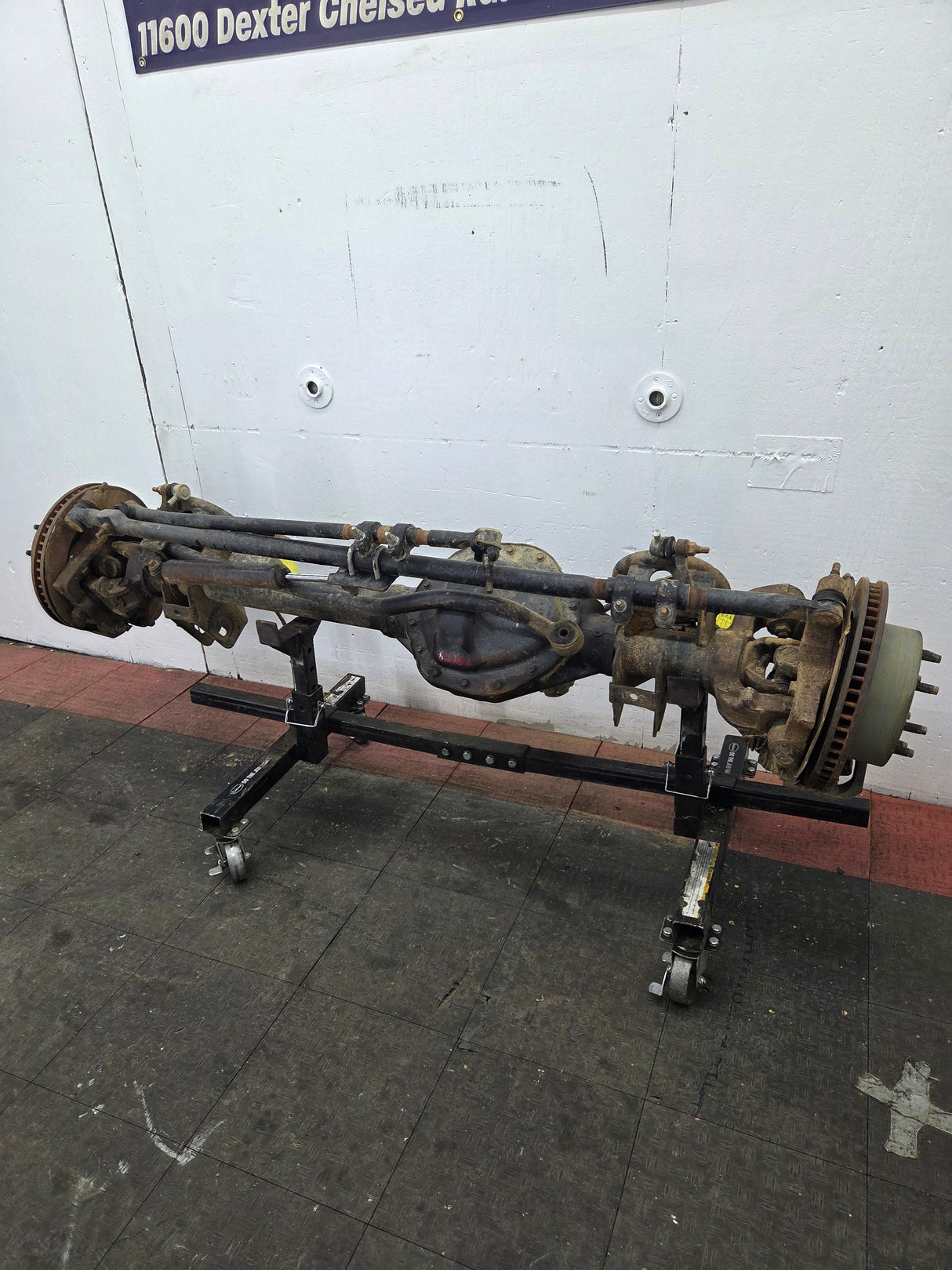 2006-2007 Dodge Ram 2500 3500 8 Lug Front Axle 3.73 Gear Ratio 3rd Gen