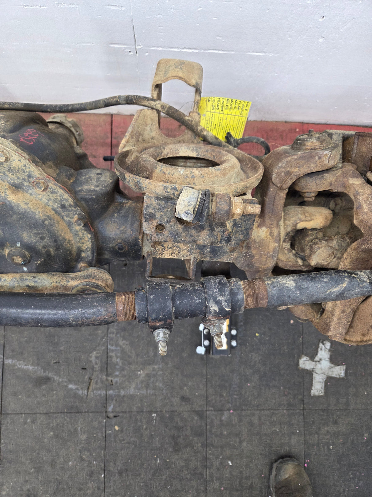 2006-2007 Dodge Ram 2500 3500 8 Lug Front Axle 3.73 Gear Ratio 3rd Gen