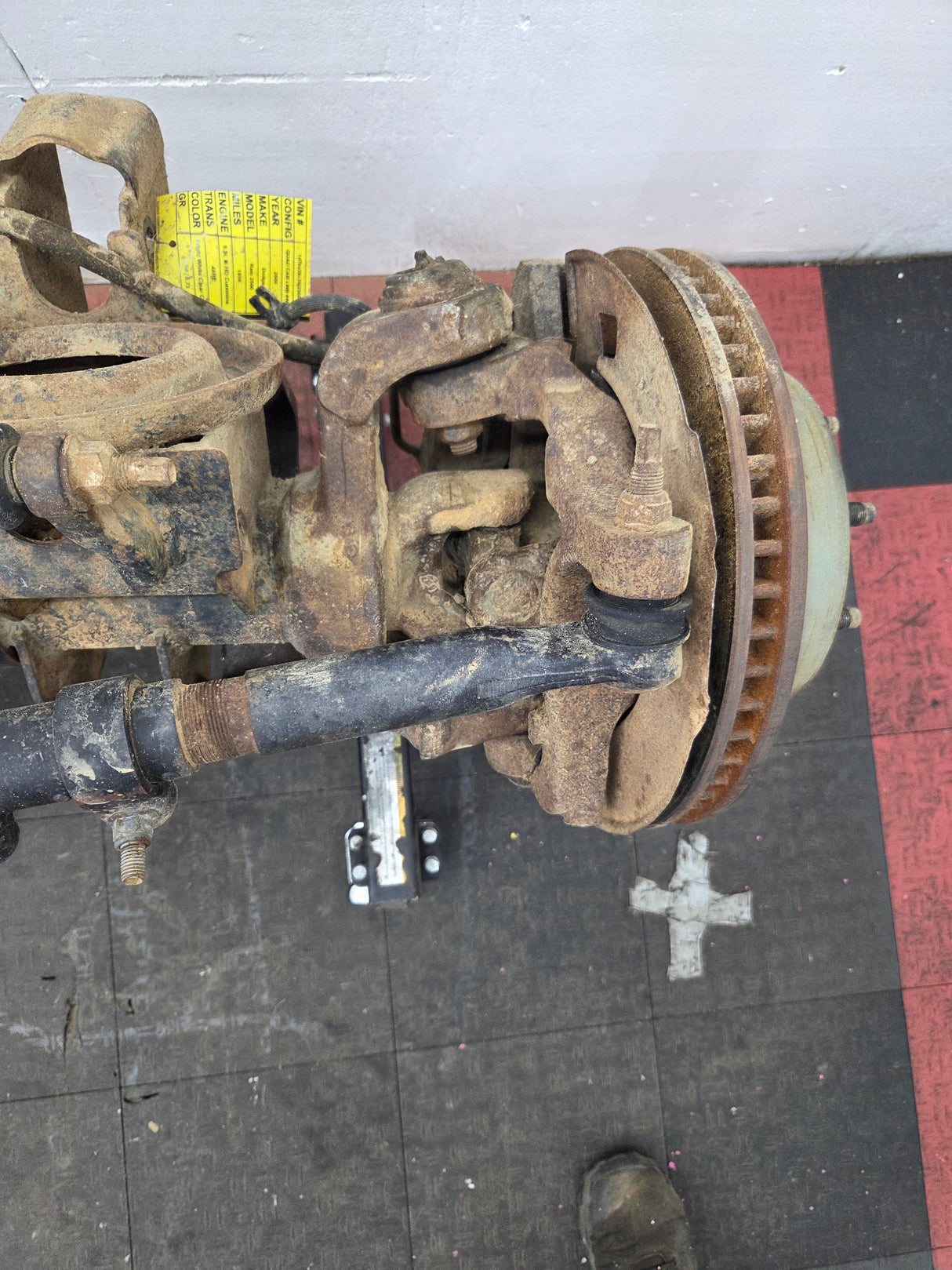 2006-2007 Dodge Ram 2500 3500 8 Lug Front Axle 3.73 Gear Ratio 3rd Gen