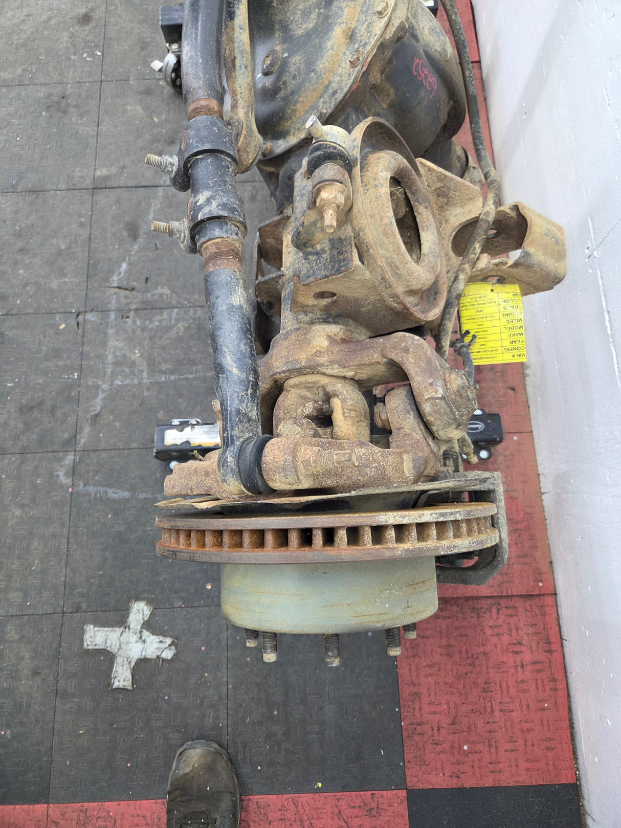 2006-2007 Dodge Ram 2500 3500 8 Lug Front Axle 3.73 Gear Ratio 3rd Gen
