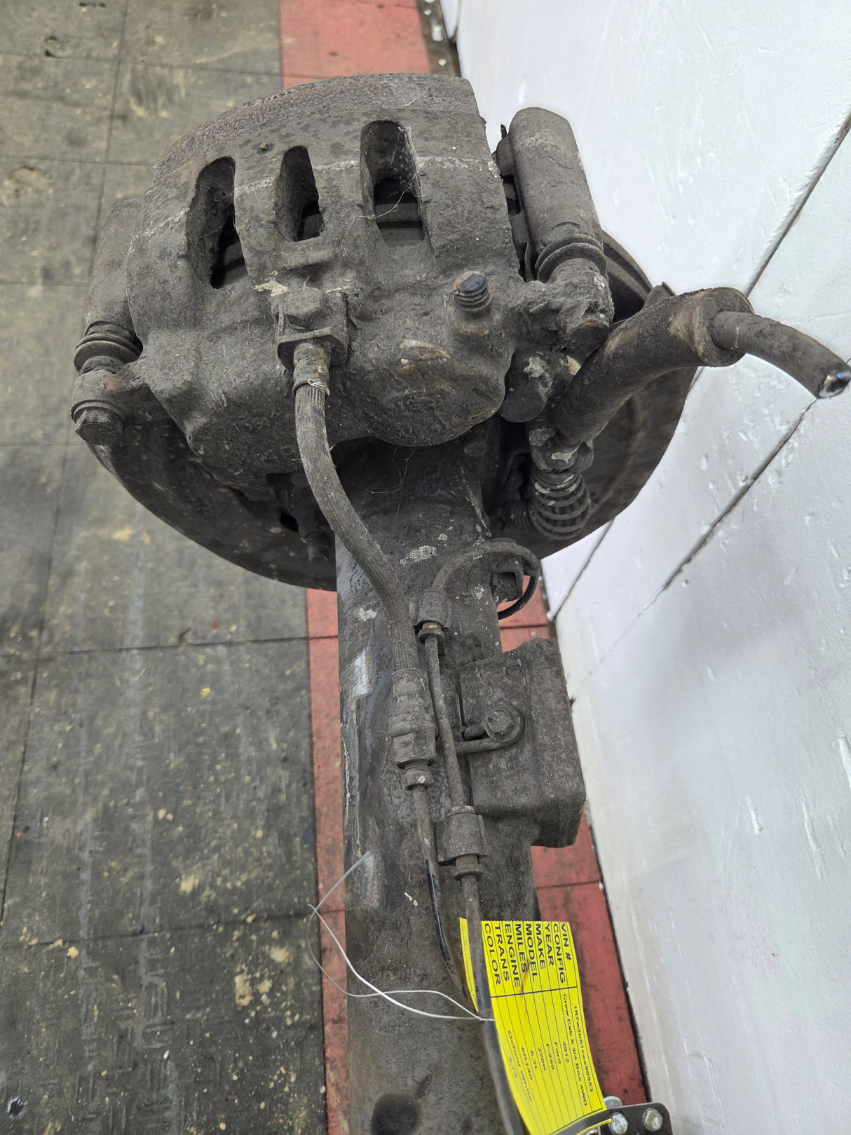 2011-2012 Ford Super Duty F250 F350 Rear Axle 3.73 Gear Ratio Electric Locking Rear End 220k Miles
