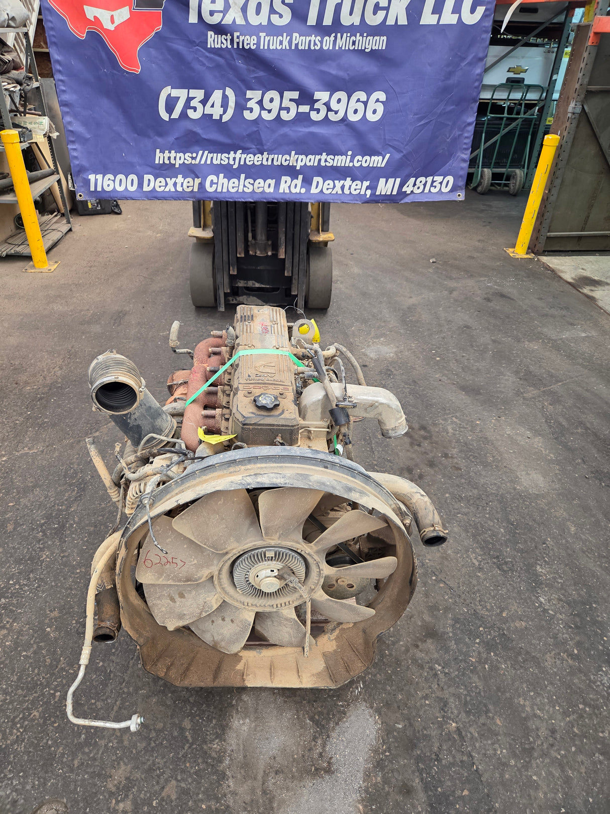 2006 Dodge Ram 3500 5.9L 24v Cummins Turbo Diesel Complete Engine Ran Great 195k Miles
