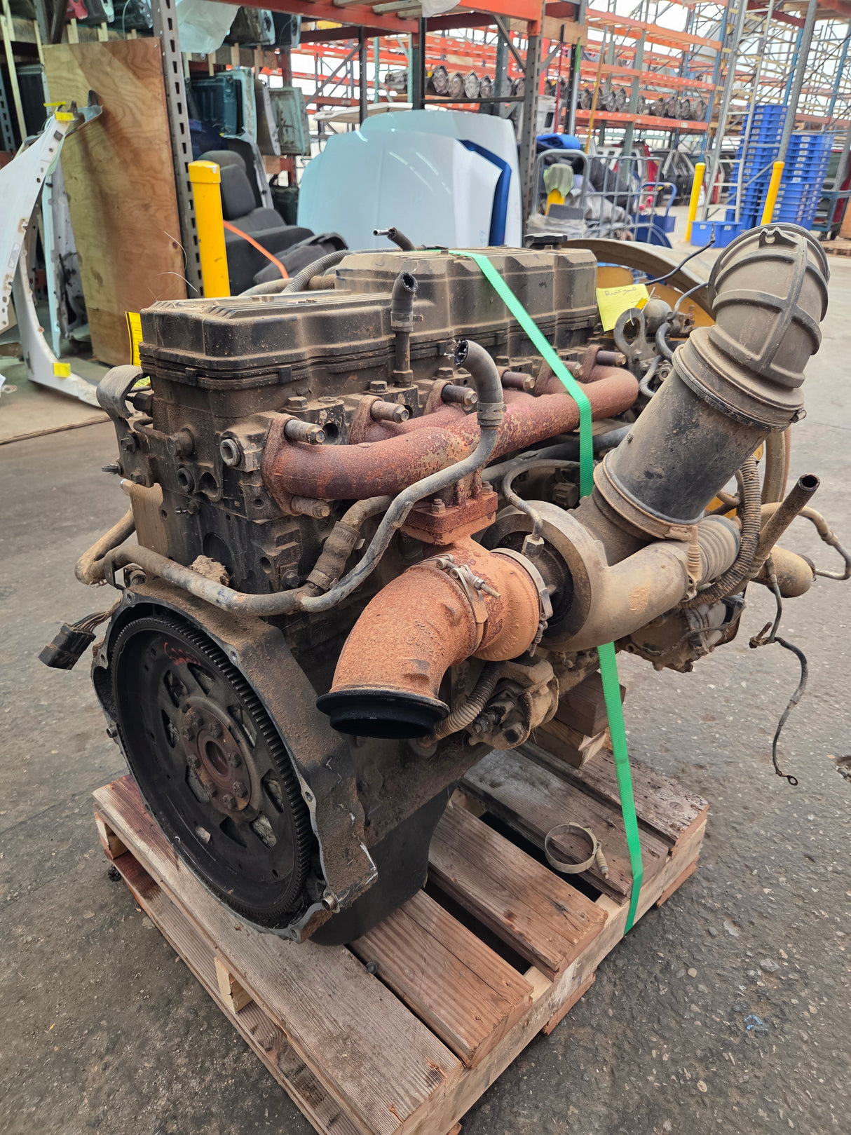 2006 Dodge Ram 3500 5.9L 24v Cummins Turbo Diesel Complete Engine Ran Great 195k Miles