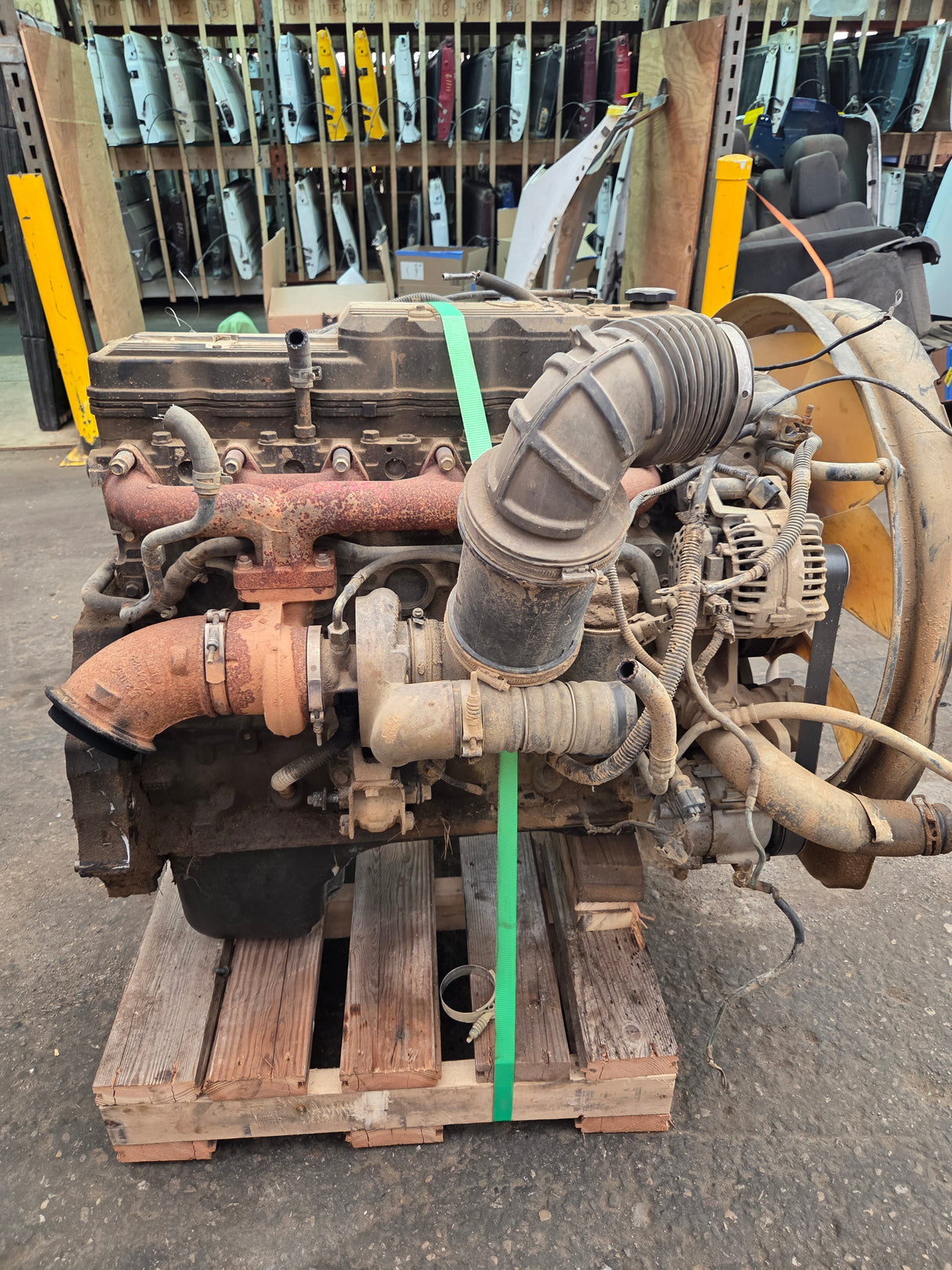 2006 Dodge Ram 3500 5.9L 24v Cummins Turbo Diesel Complete Engine Ran Great 195k Miles