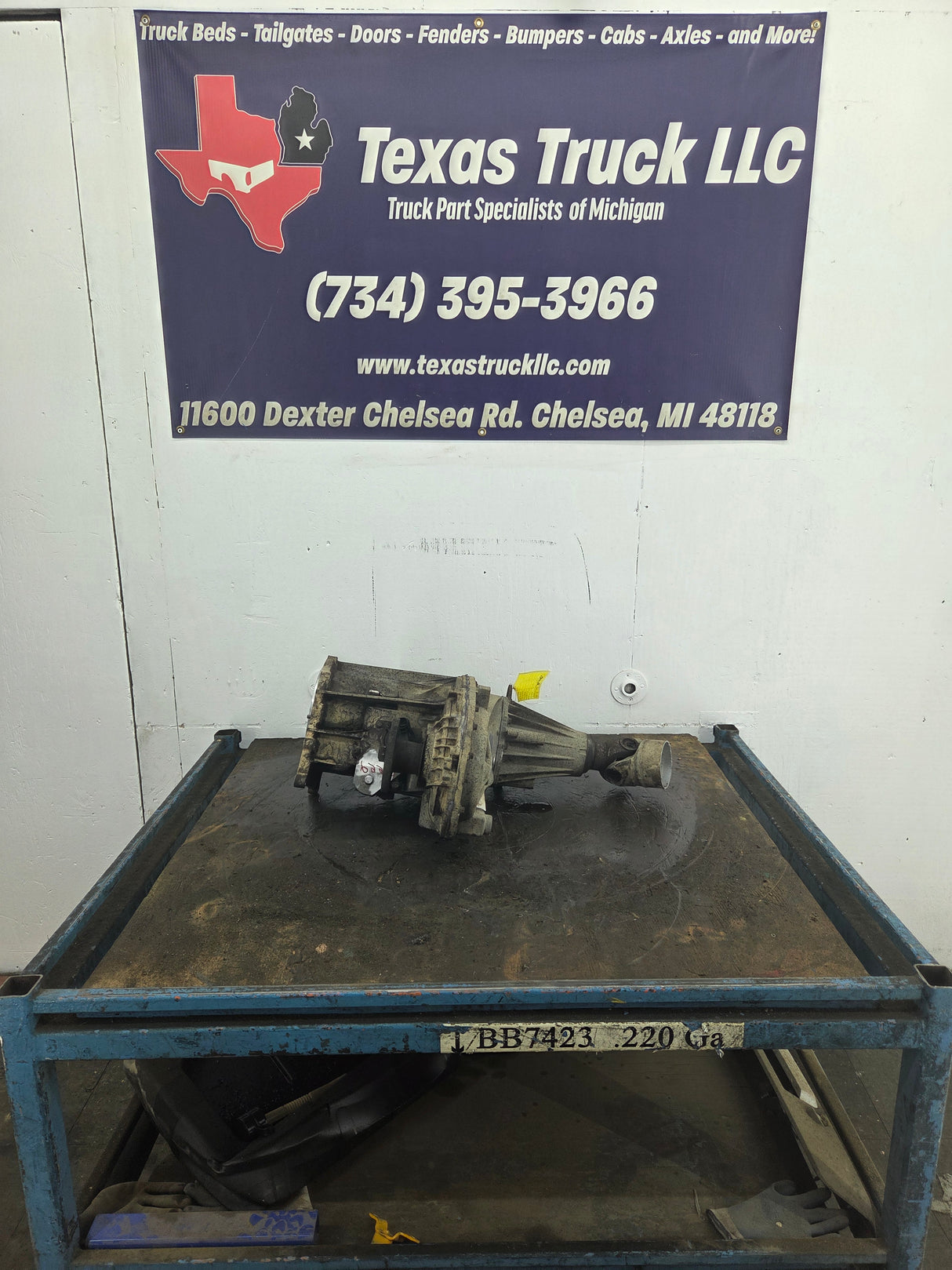 2011-2016 6.2L 6.7L PSD Transfer Case Flange Yoke Manual Shift Ford F250 F350 F450 F550 Super Duty