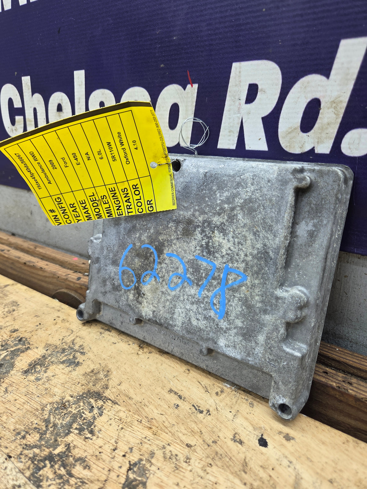2009-2010 Ford E350 E450 6.0L ECM PCM - 9C2A-122A650-AEG