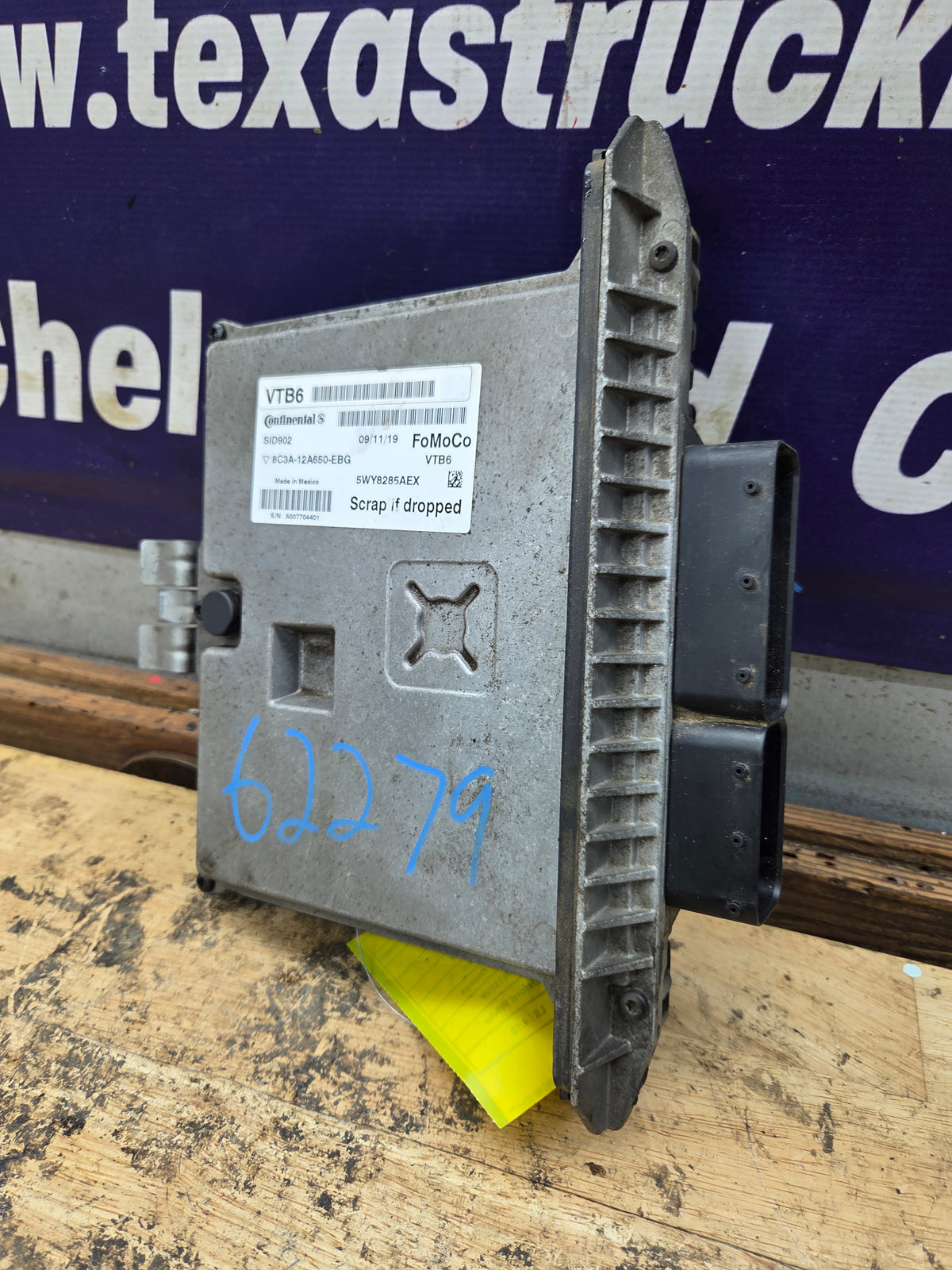 2009-2010 Ford F250 F350 F450 F550 6.4L PCM VTB6 / 8C3A-12A650-EBG
