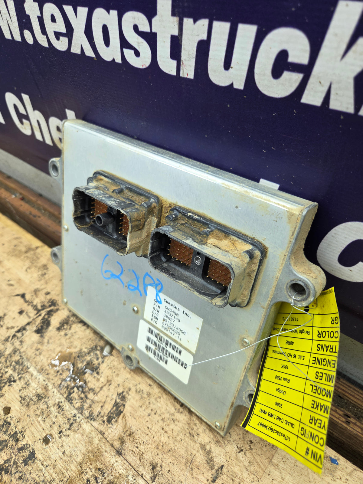 2006 Dodge Ram 2500 3500 5.9L Cummins ECM PCM - P4937149