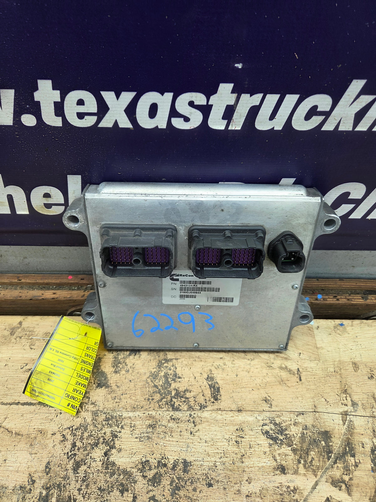 Cummins 6.7L Engine Control Module ECU ECM PCM - 4943134-RX