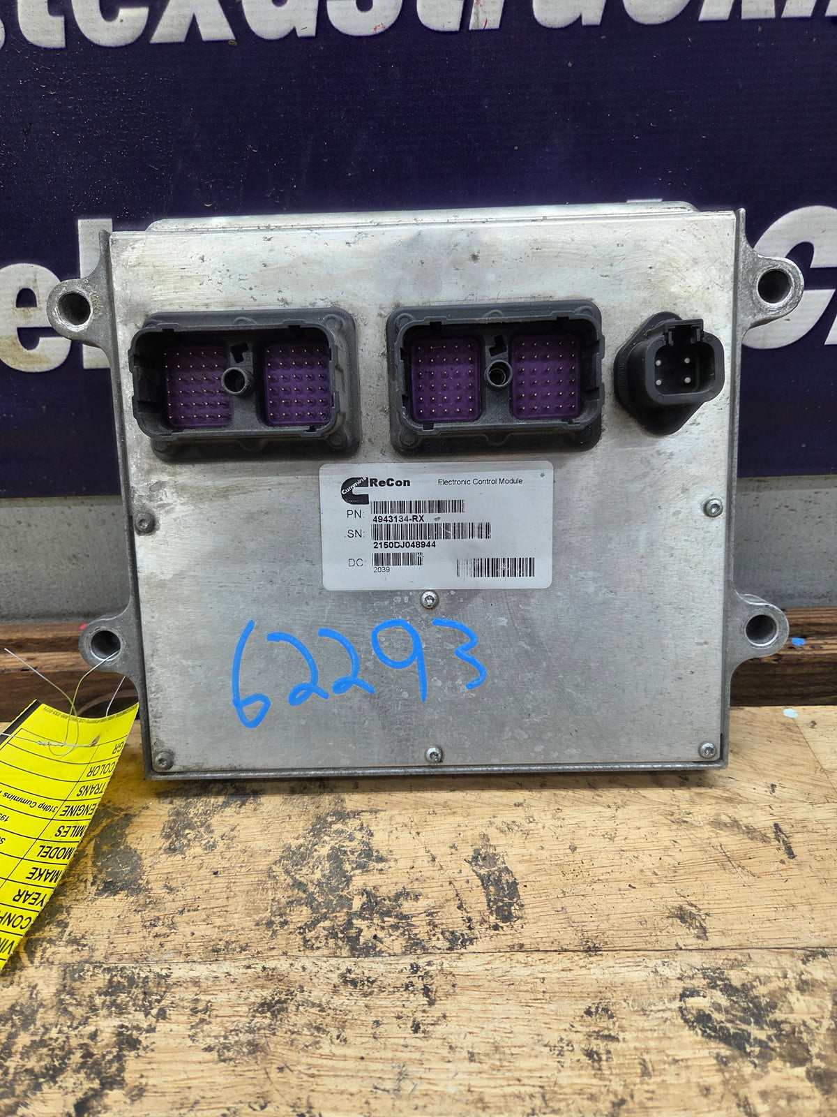 Cummins 6.7L Engine Control Module ECU ECM PCM - 4943134-RX