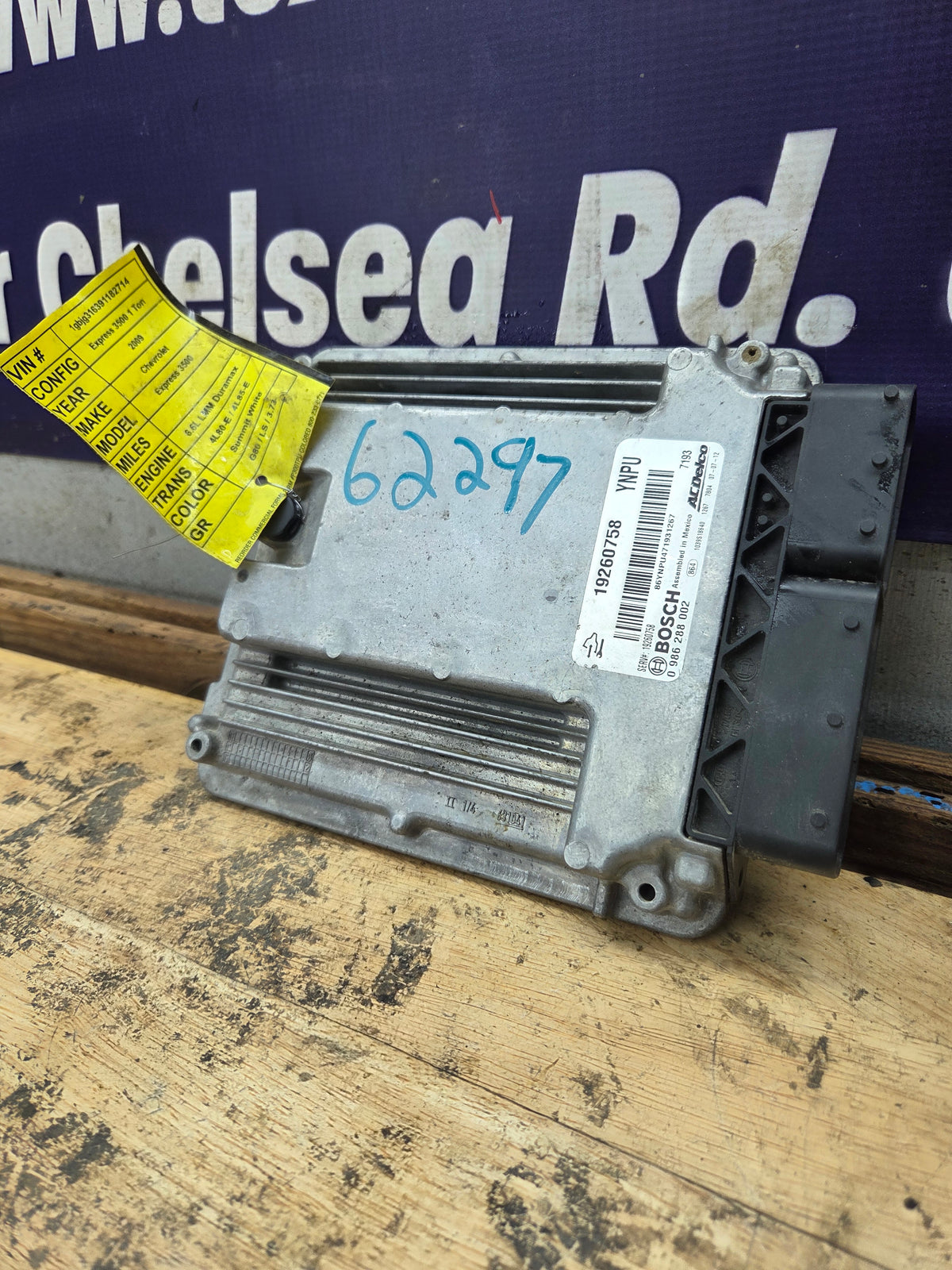 2009 Chevrolet & GMC 6.6L LMM Duramax ECM / PCM - YNPU / 19260758