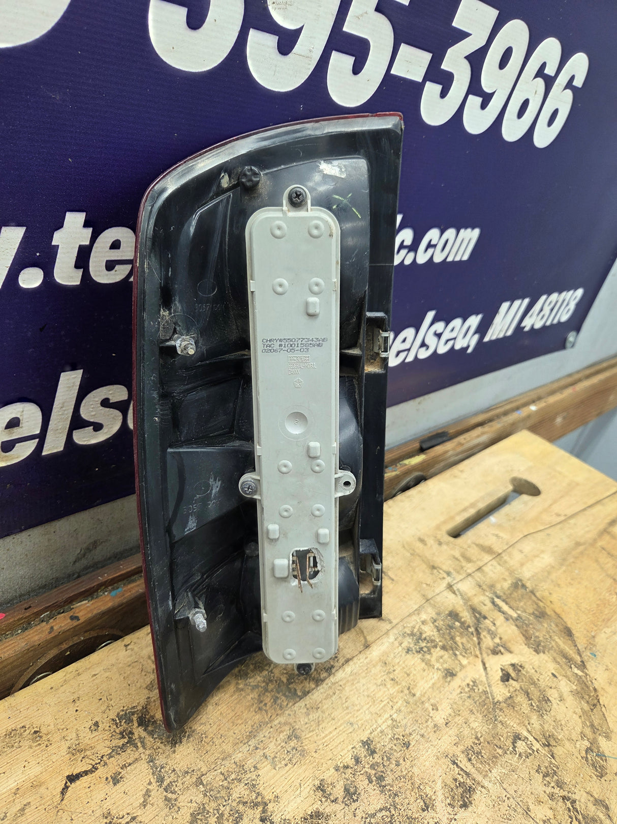 2003-2006 Dodge Ram 3rd Gen Passenger Side Tail Light 55077116