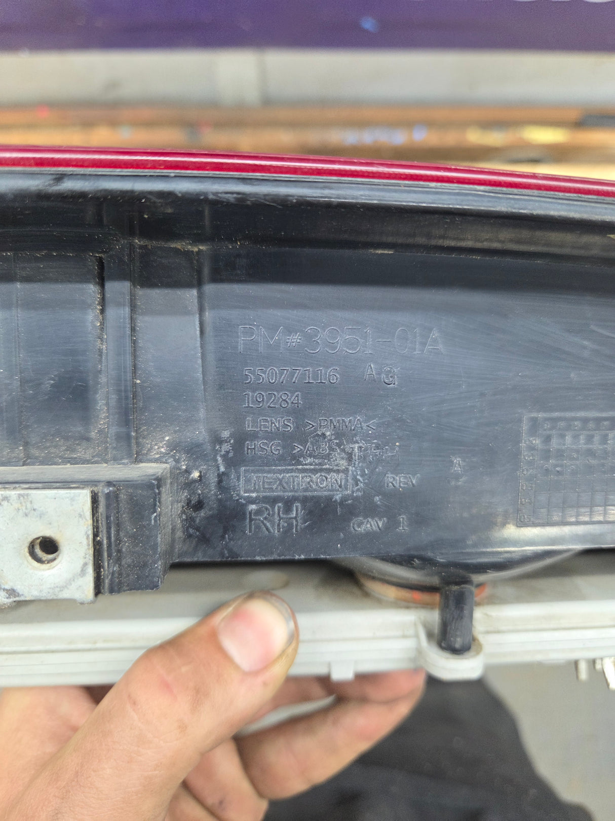 2003-2006 Dodge Ram 3rd Gen Passenger Side Tail Light 55077116