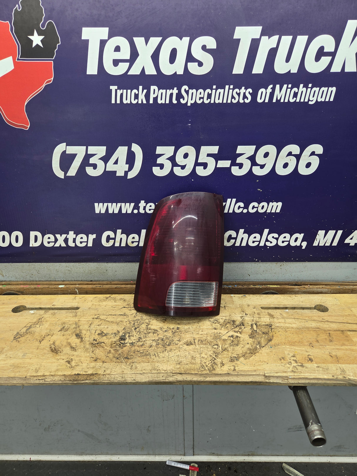 2009-2018 Dodge Ram Driver Side Tail Light 55277415AB