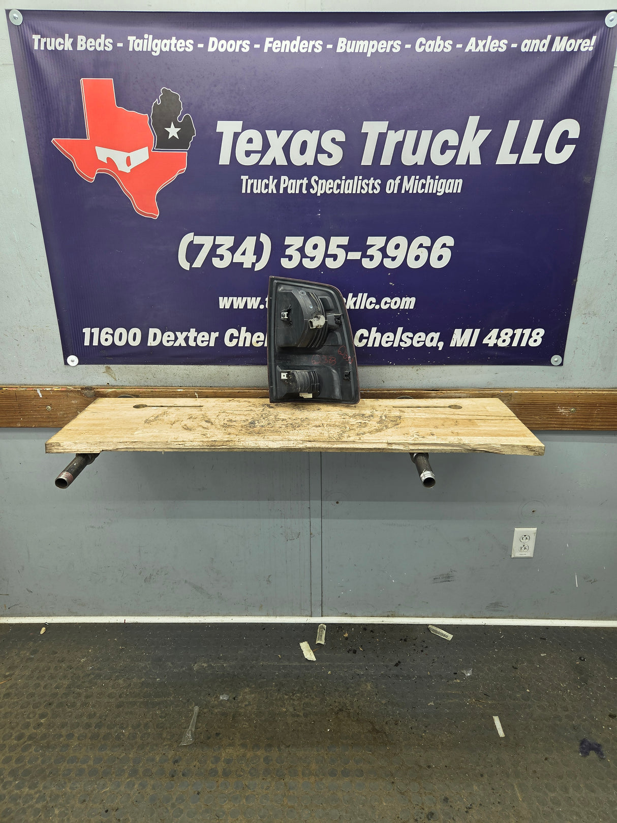 2009-2018 Dodge Ram Driver Side Tail Light 55277415AB