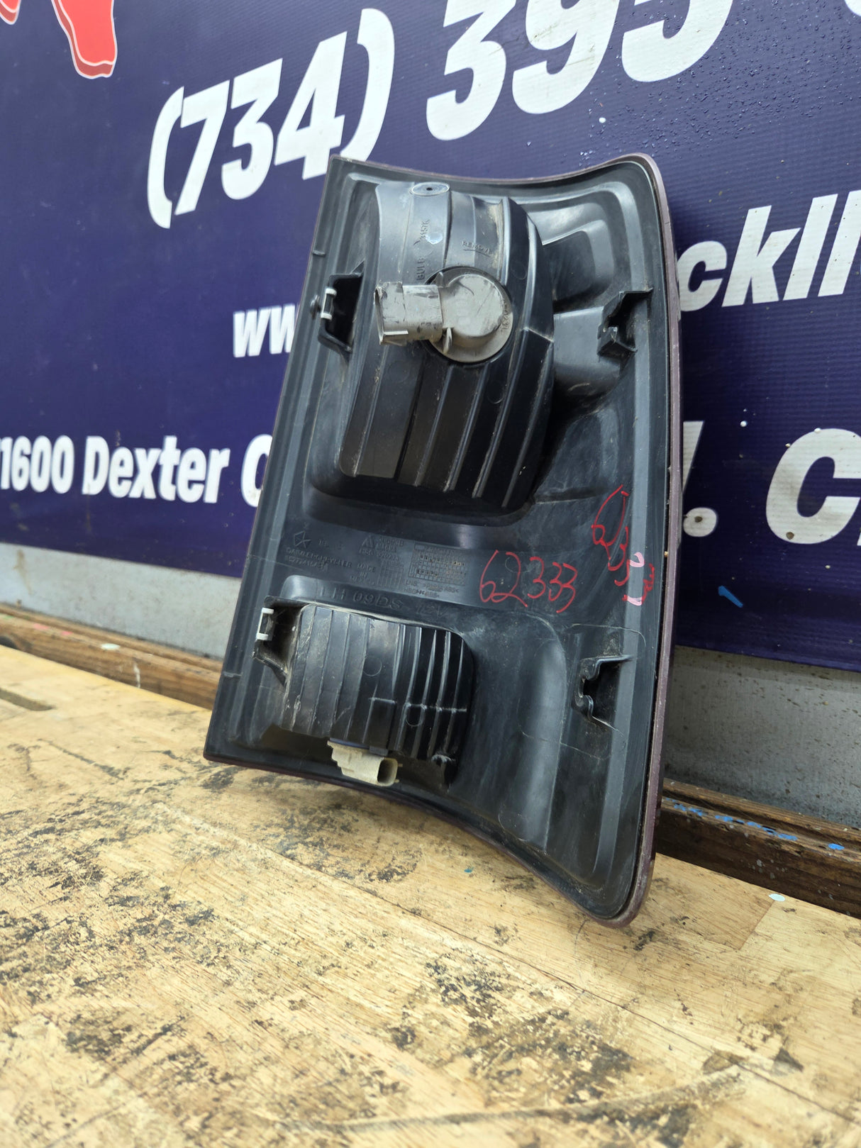 2009-2018 Dodge Ram Driver Side Tail Light 55277415AB
