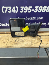 2008-2016 Ford Super Duty F250 F350 F450 F550 LH Driver Side Power Fold & Telescope Heated Towing Mirror OEM