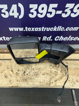 2008-2016 Ford Super Duty F250 F350 F450 F550 LH Driver Side Power Fold & Telescope Heated Towing Mirror OEM