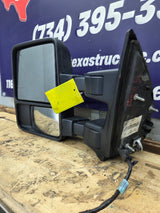 2008-2016 Ford Super Duty F250 F350 F450 F550 LH Driver Side Power Fold & Telescope Heated Towing Mirror OEM
