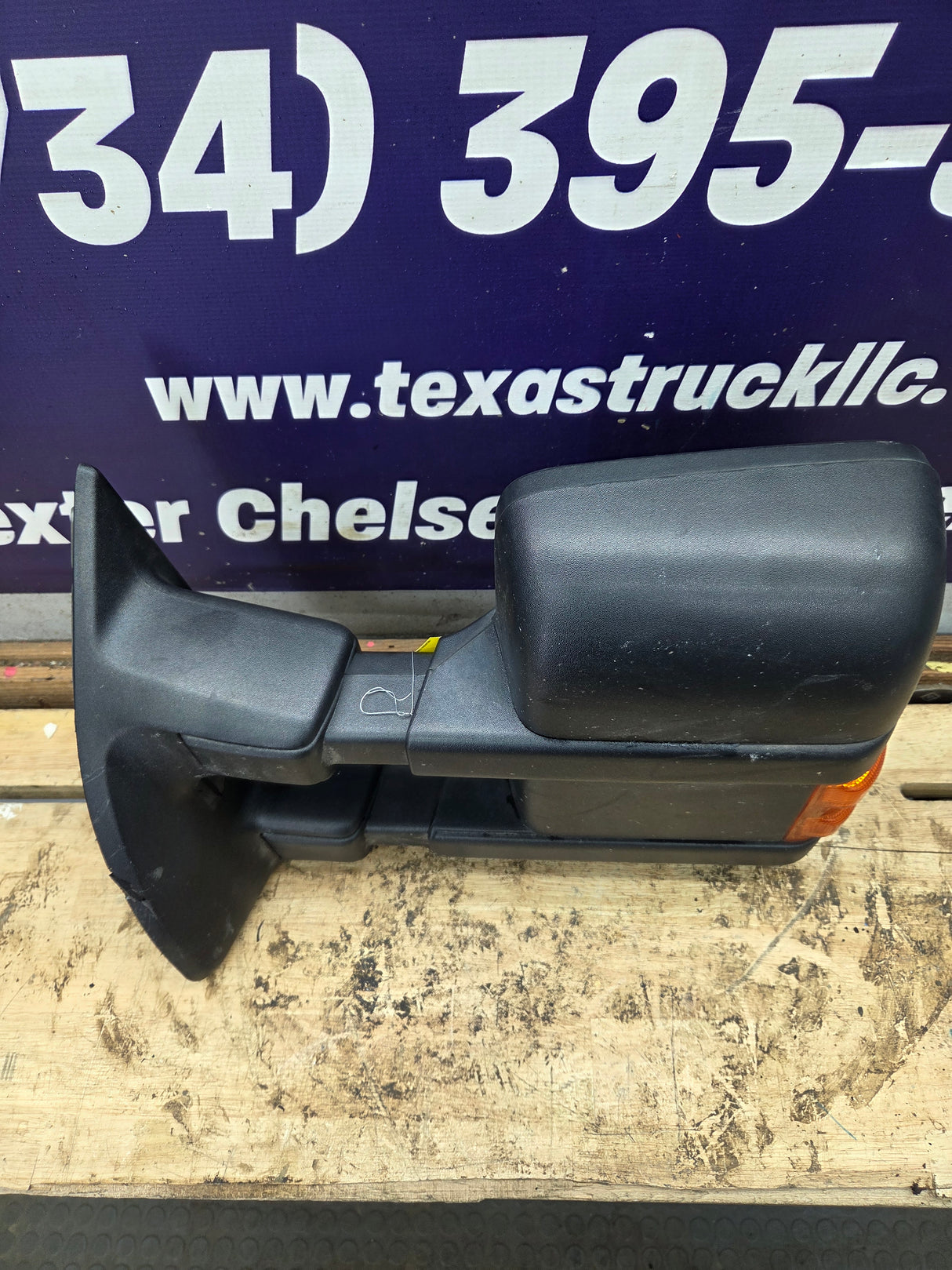 2008-2016 Ford Super Duty F250 F350 F450 F550 LH Driver Side Power Fold & Telescope Heated Towing Mirror OEM