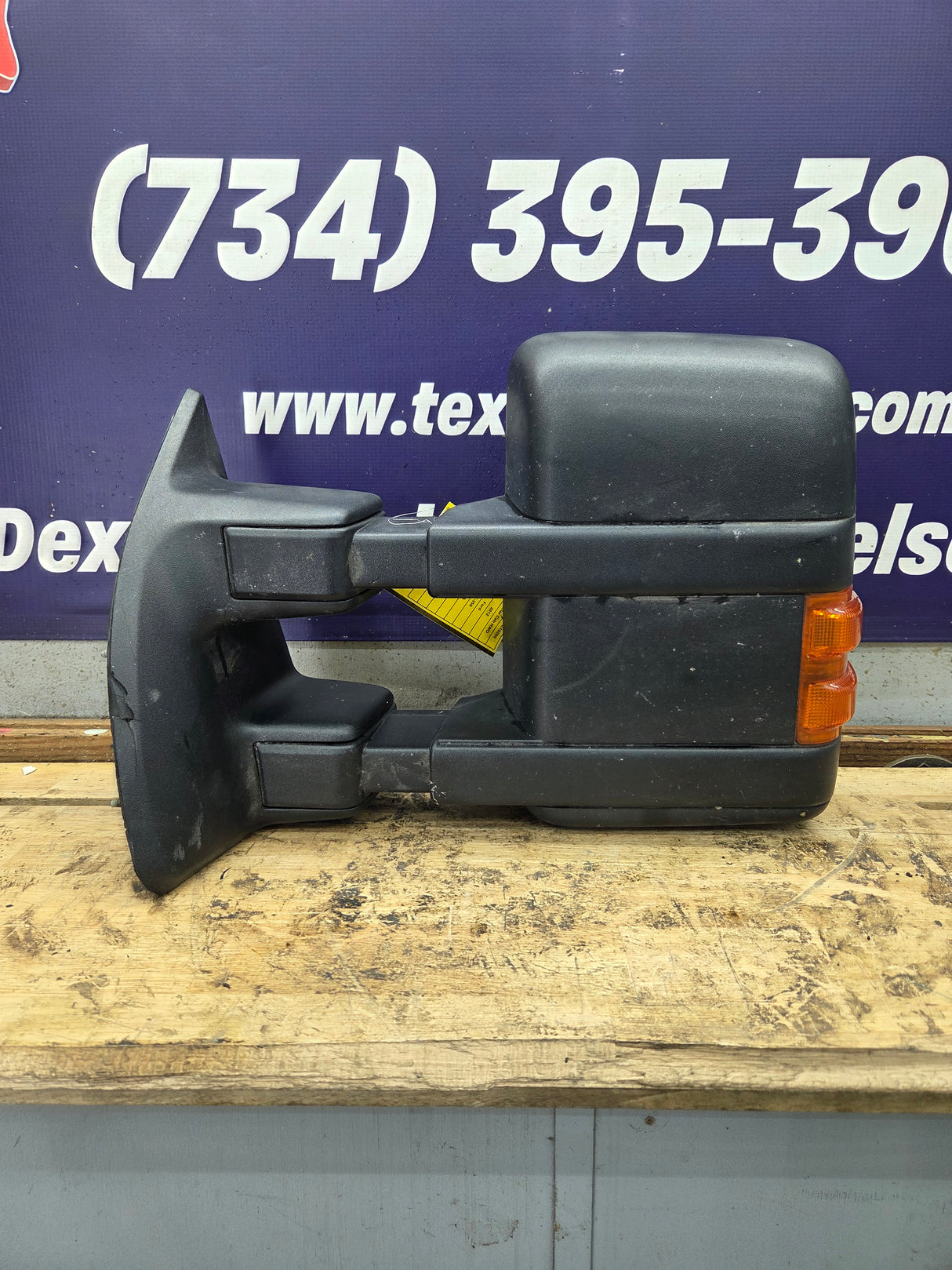 2008-2016 Ford Super Duty F250 F350 F450 F550 LH Driver Side Power Fold & Telescope Heated Towing Mirror OEM