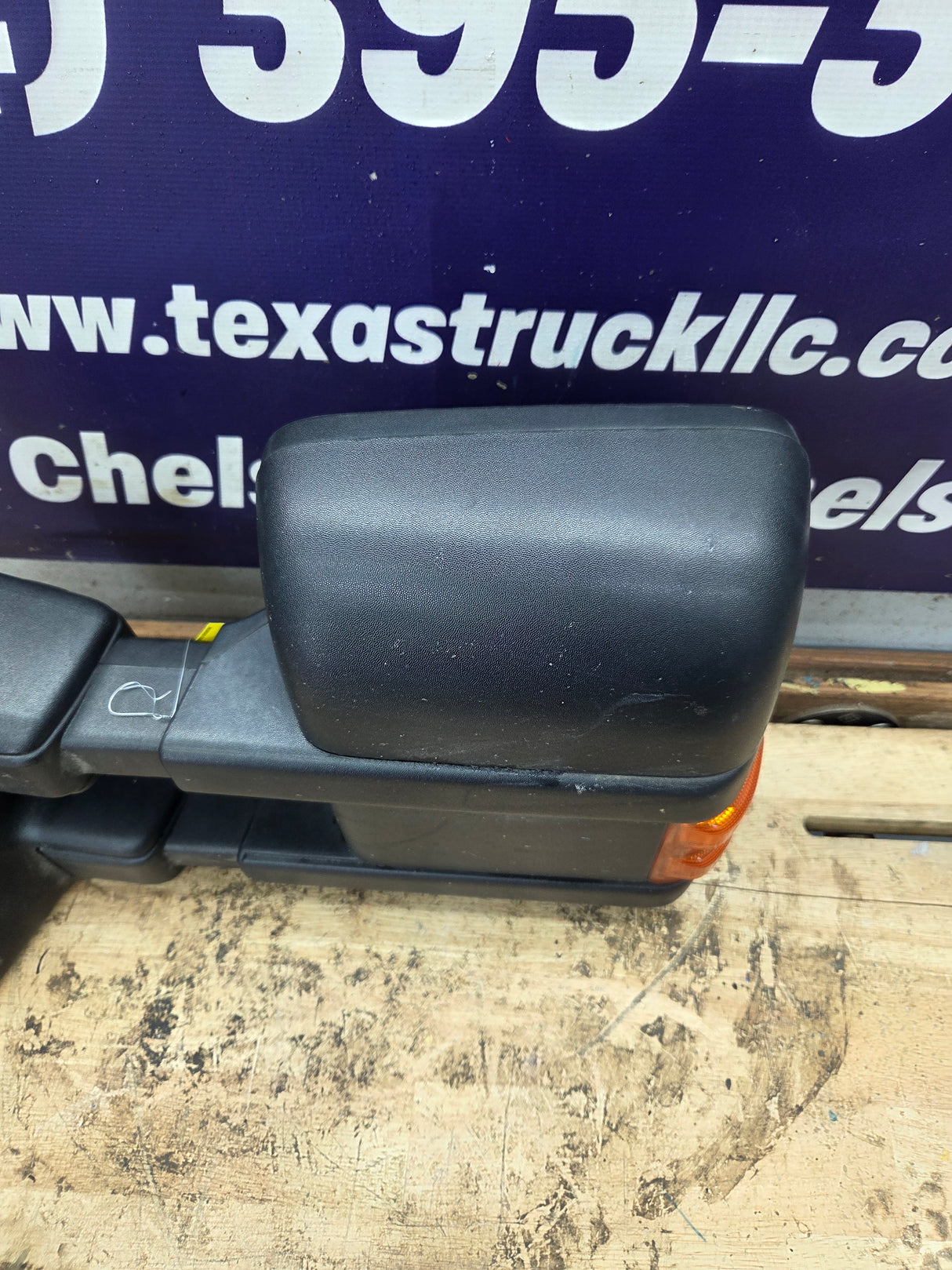 2008-2016 Ford Super Duty F250 F350 F450 F550 LH Driver Side Power Fold & Telescope Heated Towing Mirror OEM
