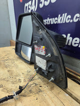 2008-2016 Ford Super Duty F250 F350 F450 F550 LH Driver Side Power Fold & Telescope Heated Towing Mirror OEM (Copy)