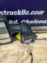 2008-2016 Ford Super Duty F250 F350 F450 F550 LH Driver Side Power Fold & Telescope Heated Towing Mirror OEM (Copy)