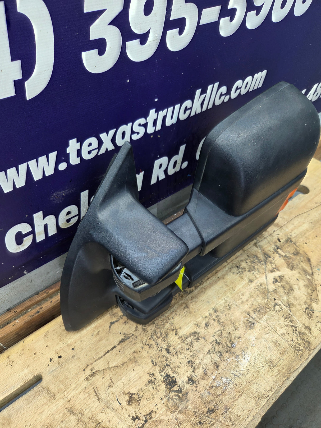 2008-2016 Ford Super Duty F250 F350 F450 F550 LH Driver Side Power Fold & Telescope Heated Towing Mirror OEM (Copy)