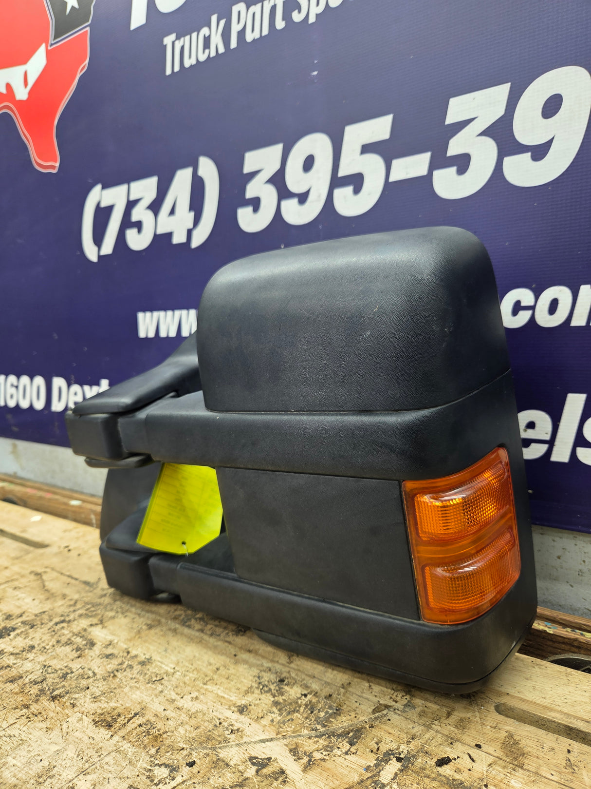 2008-2016 Ford Super Duty F250 F350 F450 F550 LH Driver Side Power Fold & Telescope Heated Towing Mirror OEM (Copy)