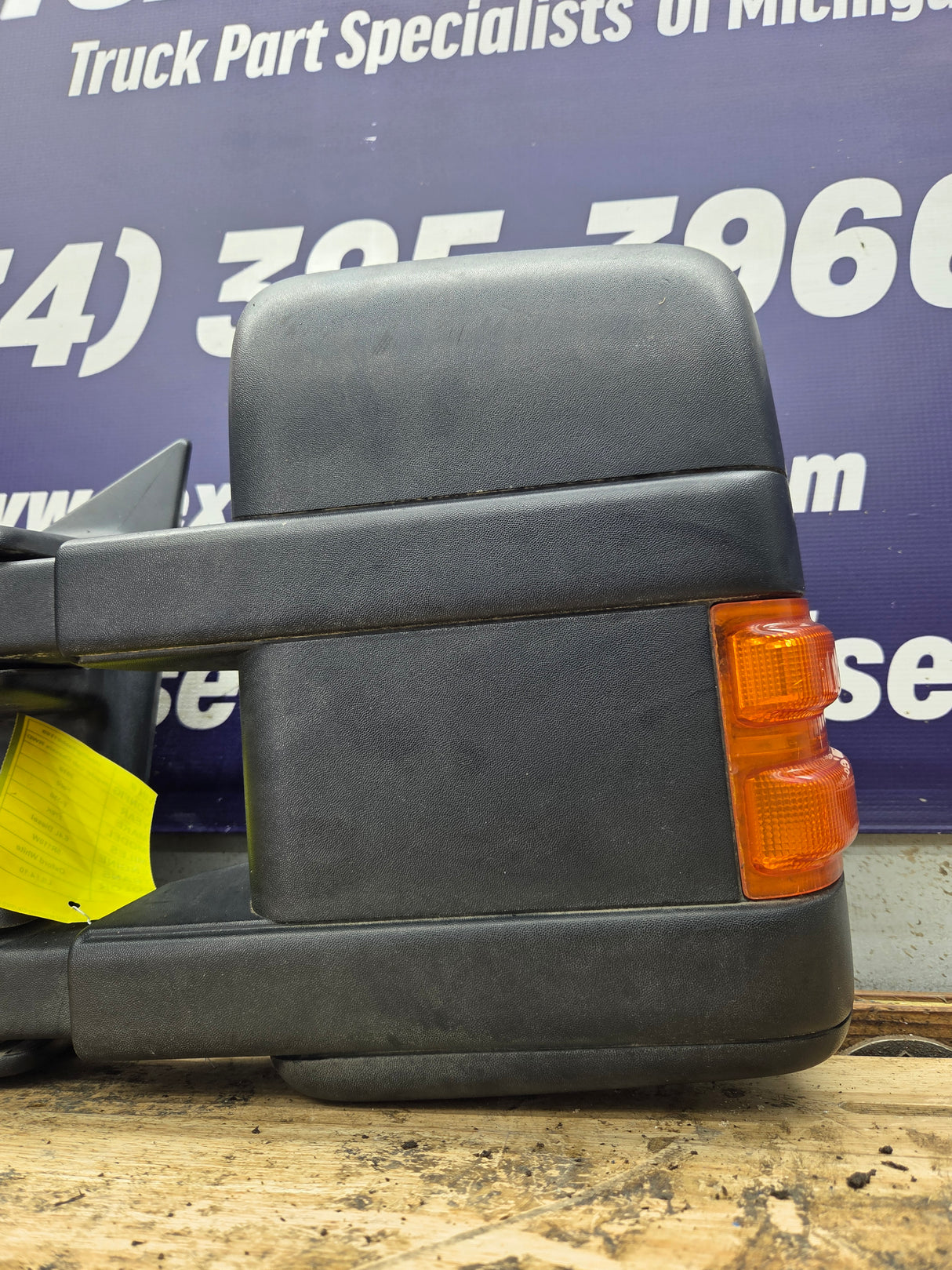 2008-2016 Ford Super Duty F250 F350 F450 F550 LH Driver Side Power Fold & Telescope Heated Towing Mirror OEM (Copy)