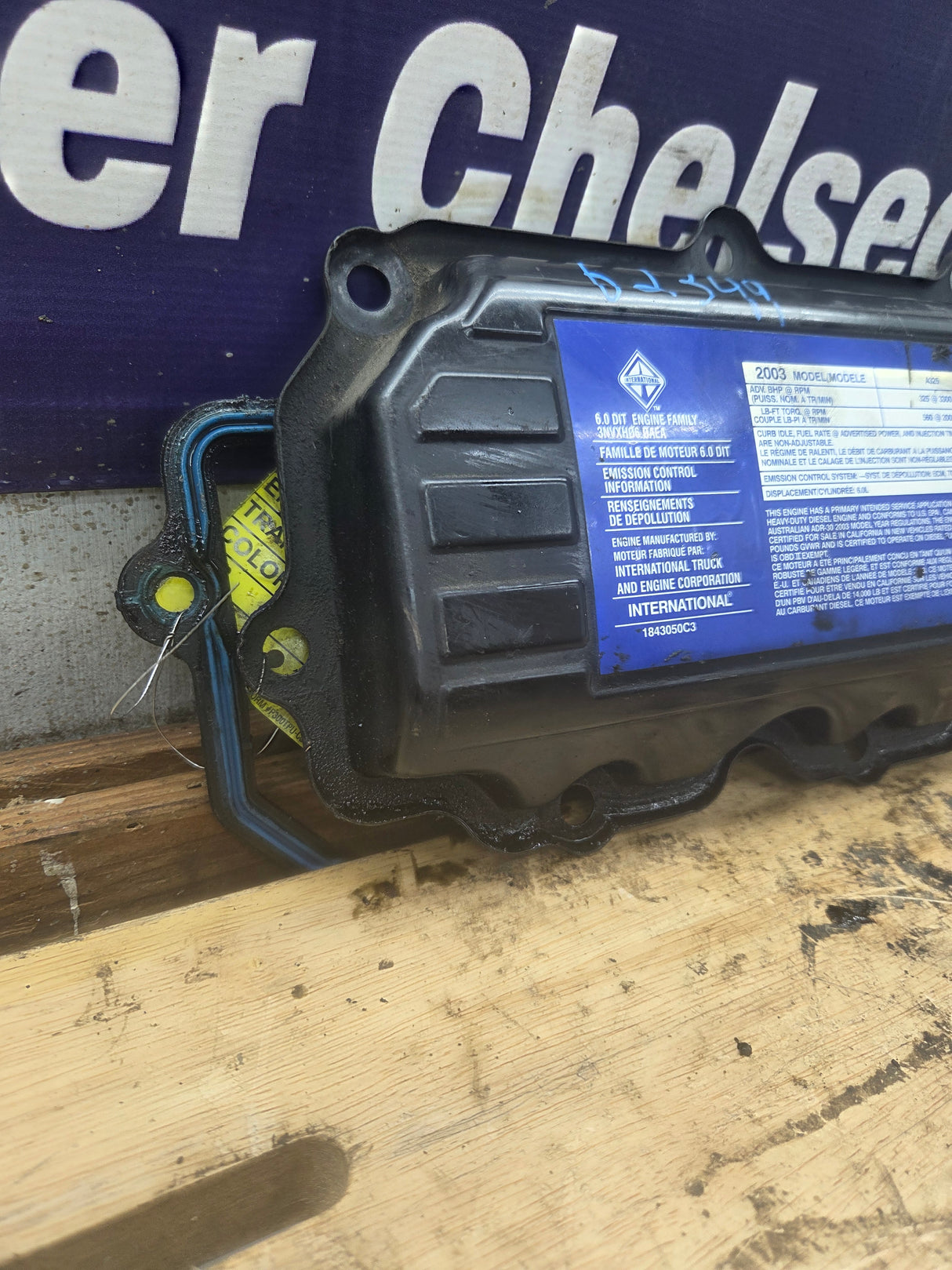 2003-2004.5 "Early" Ford 6.0L Power Stroke Passenger Side Valve Cover