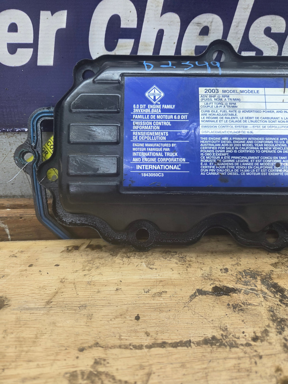 2003-2004.5 "Early" Ford 6.0L Power Stroke Passenger Side Valve Cover