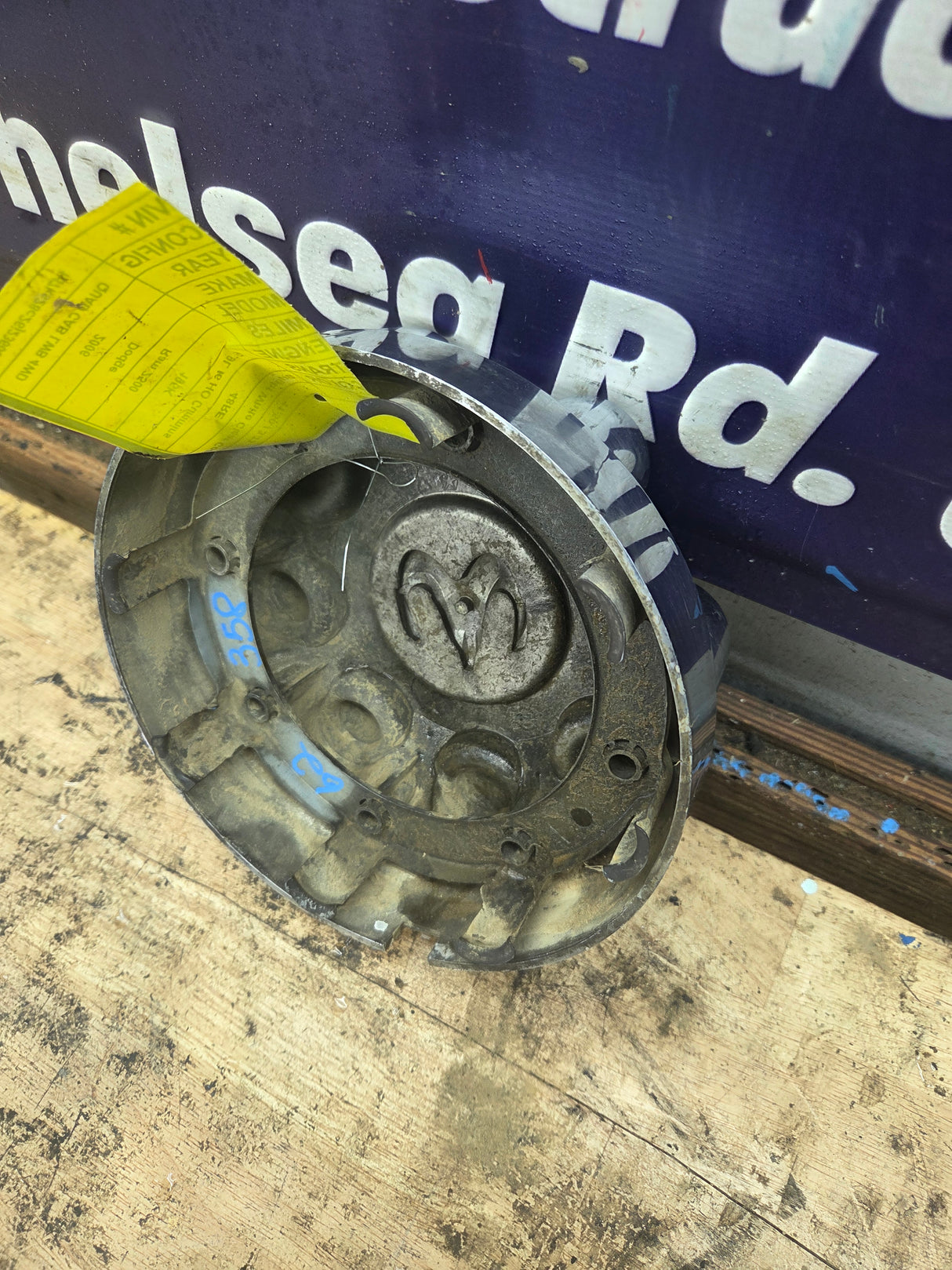 2003-20013 Dodge Ram 1500 2500 3500 OEM Center Wheel Cap Hub Cap P/N 52121450AB