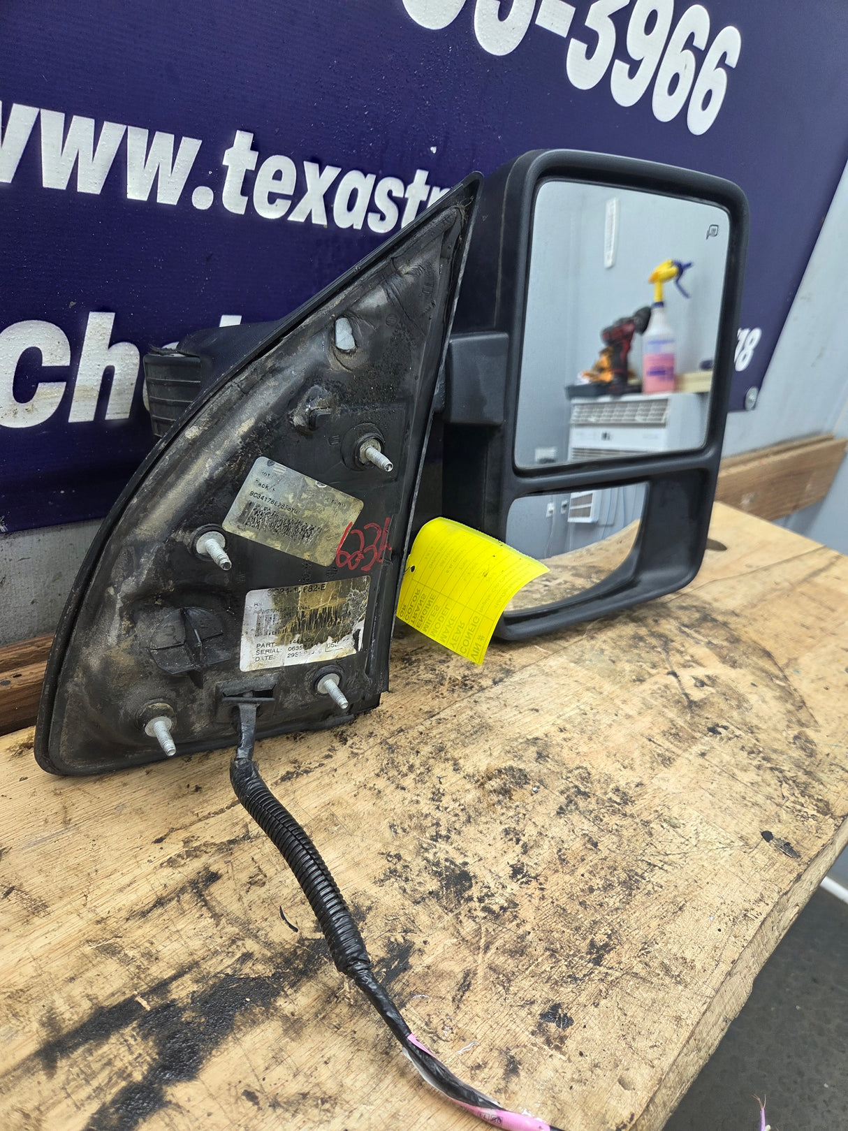2008-2016 Ford Super Duty F250 F350 F450 F550 RH Passenger Side Power& Heated Towing Mirror OEM