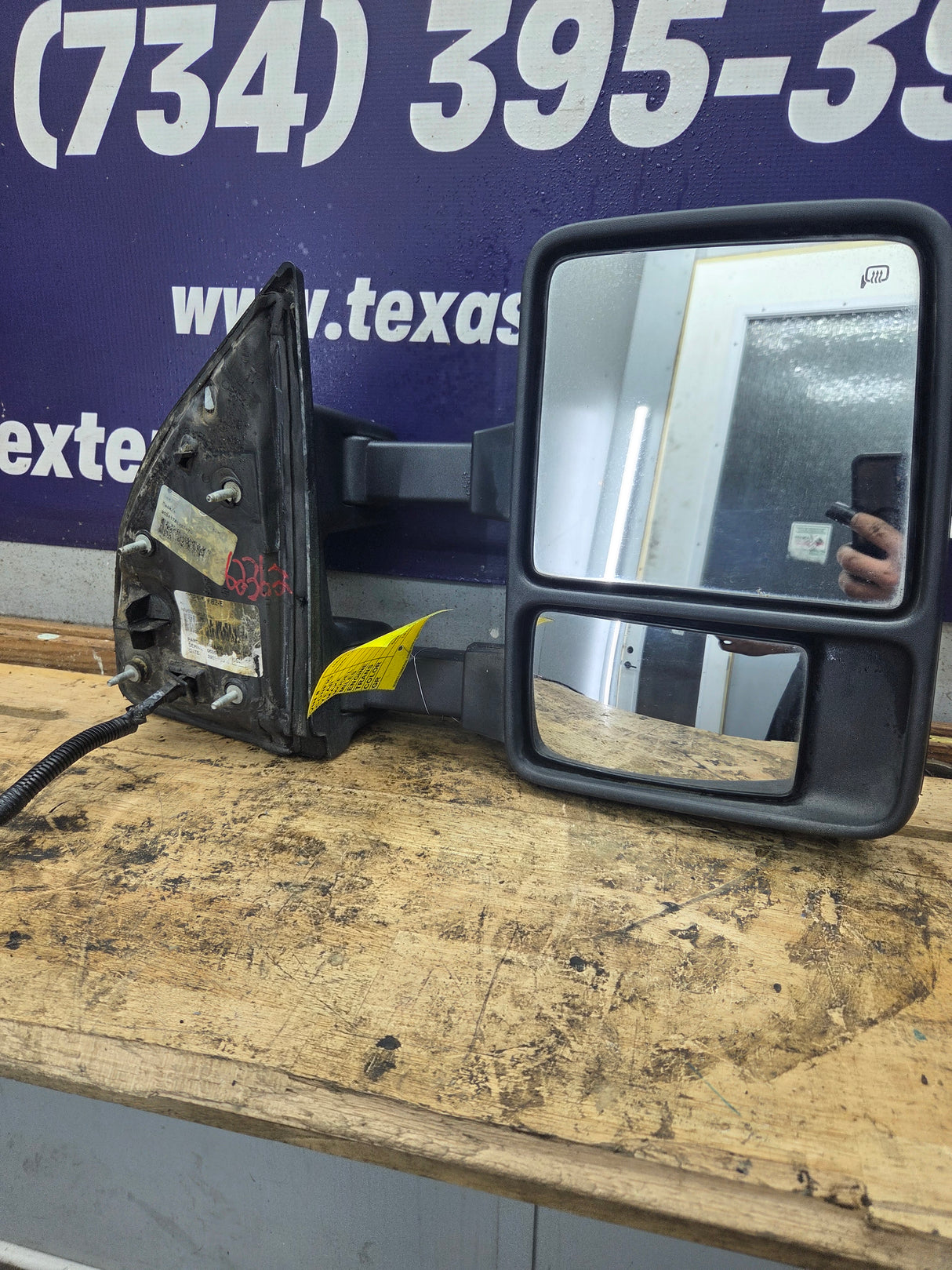 2008-2016 Ford Super Duty F250 F350 F450 F550 RH Passenger Side Power& Heated Towing Mirror OEM