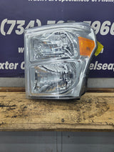 2011-2016 Ford Super Duty F250 F350 F450 F550 LH Driver Side Headlight 6.7L Power Stroke 6.2L Gas BC34-13006-A