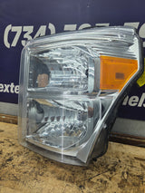 2011-2016 Ford Super Duty F250 F350 F450 F550 LH Driver Side Headlight 6.7L Power Stroke 6.2L Gas BC34-13006-A