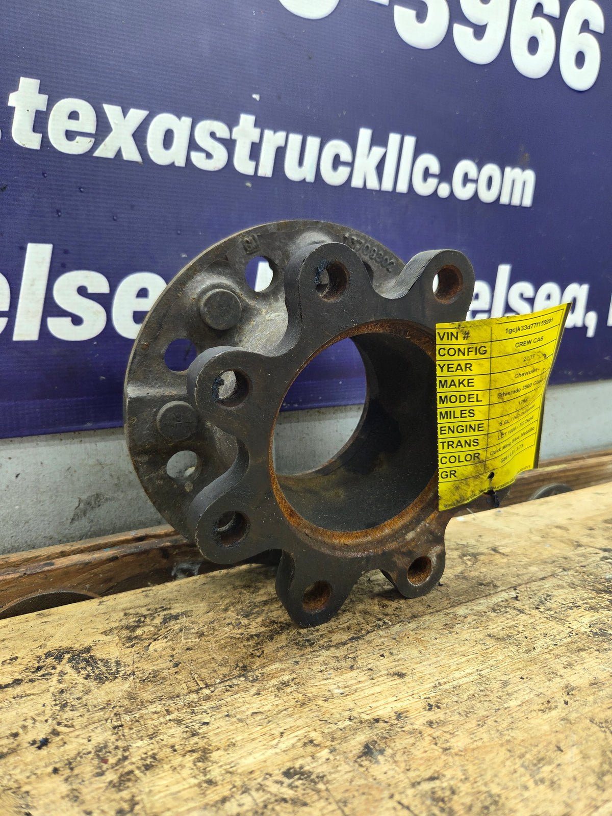 2001-2010 Chevrolet GMC 3500 Dually Front Hub Extender