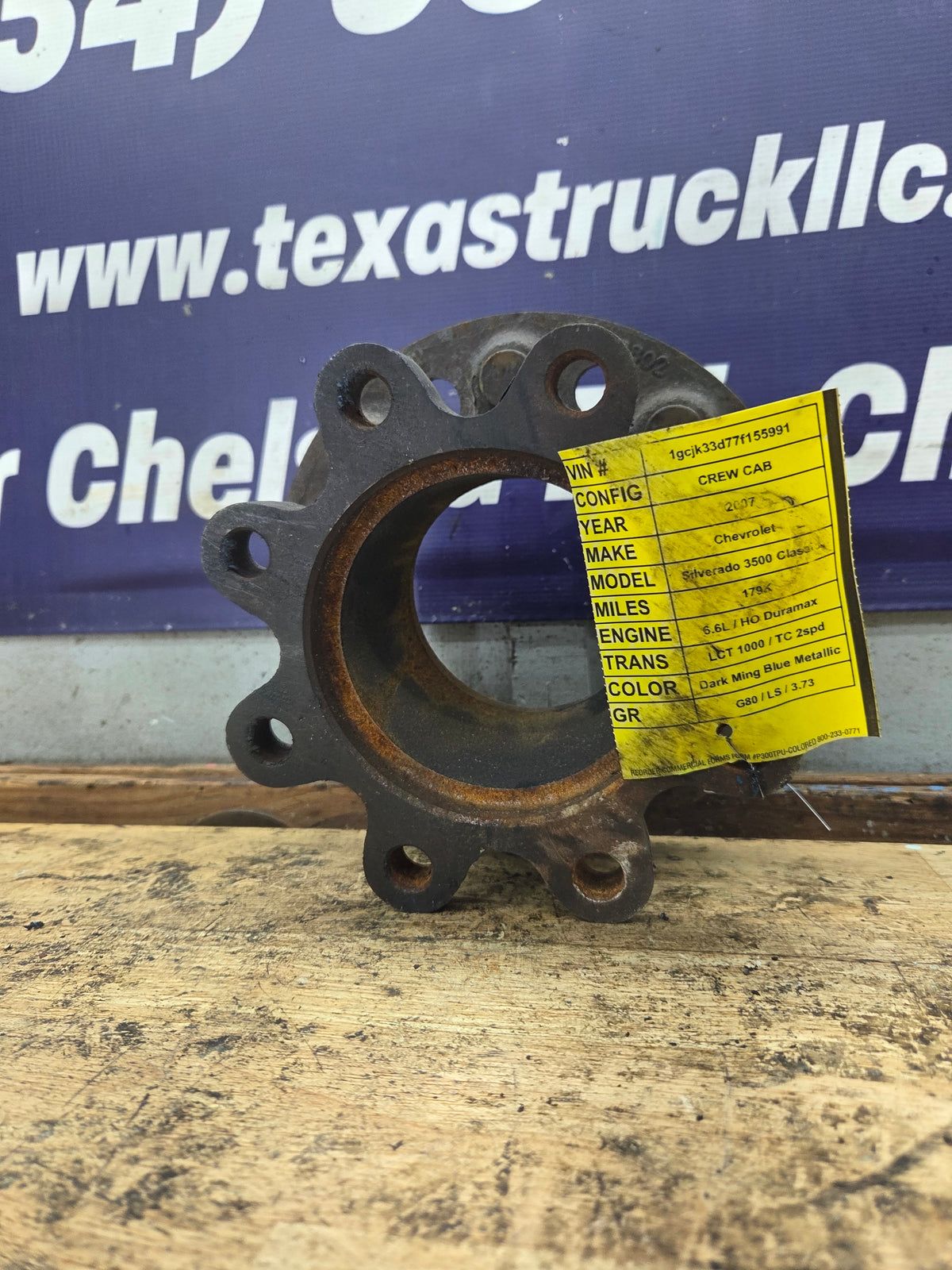 2001-2010 Chevrolet GMC 3500 Dually Front Hub Extender