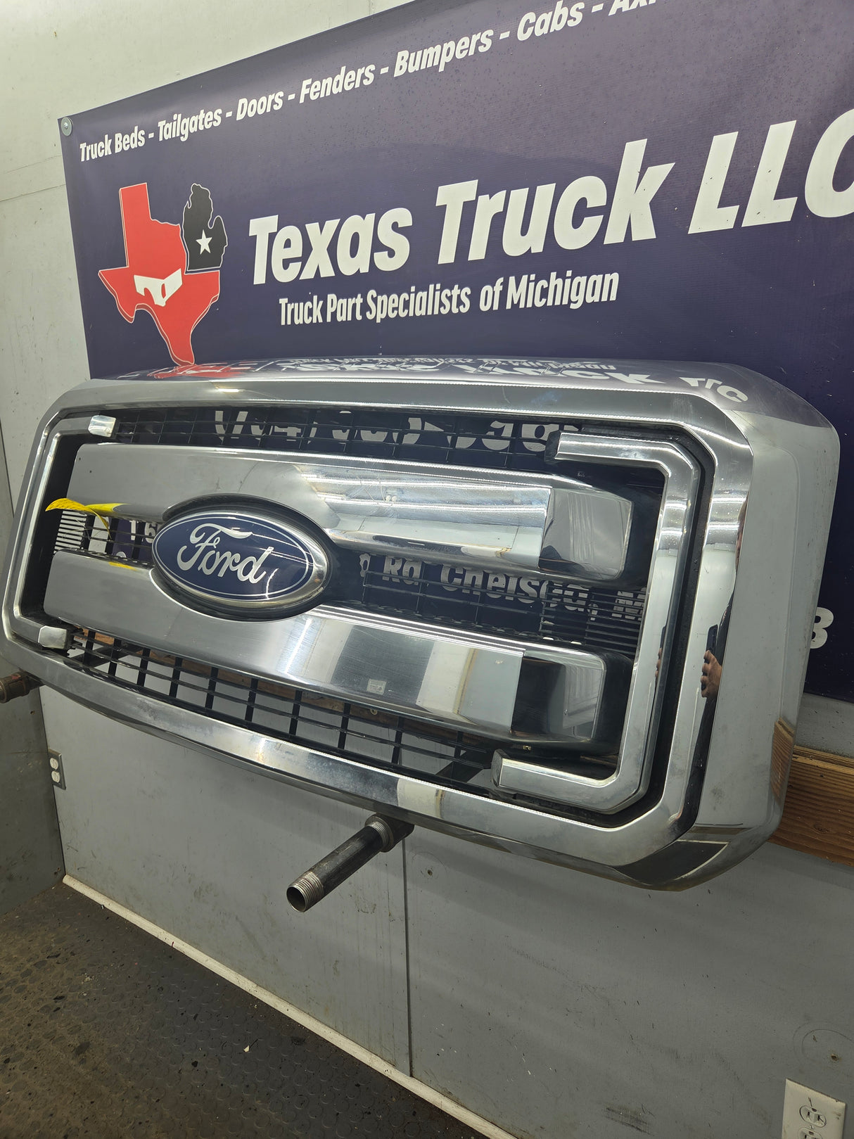 2011-2016 Ford Super Duty Chrome Grill F250 F350 F450 F550