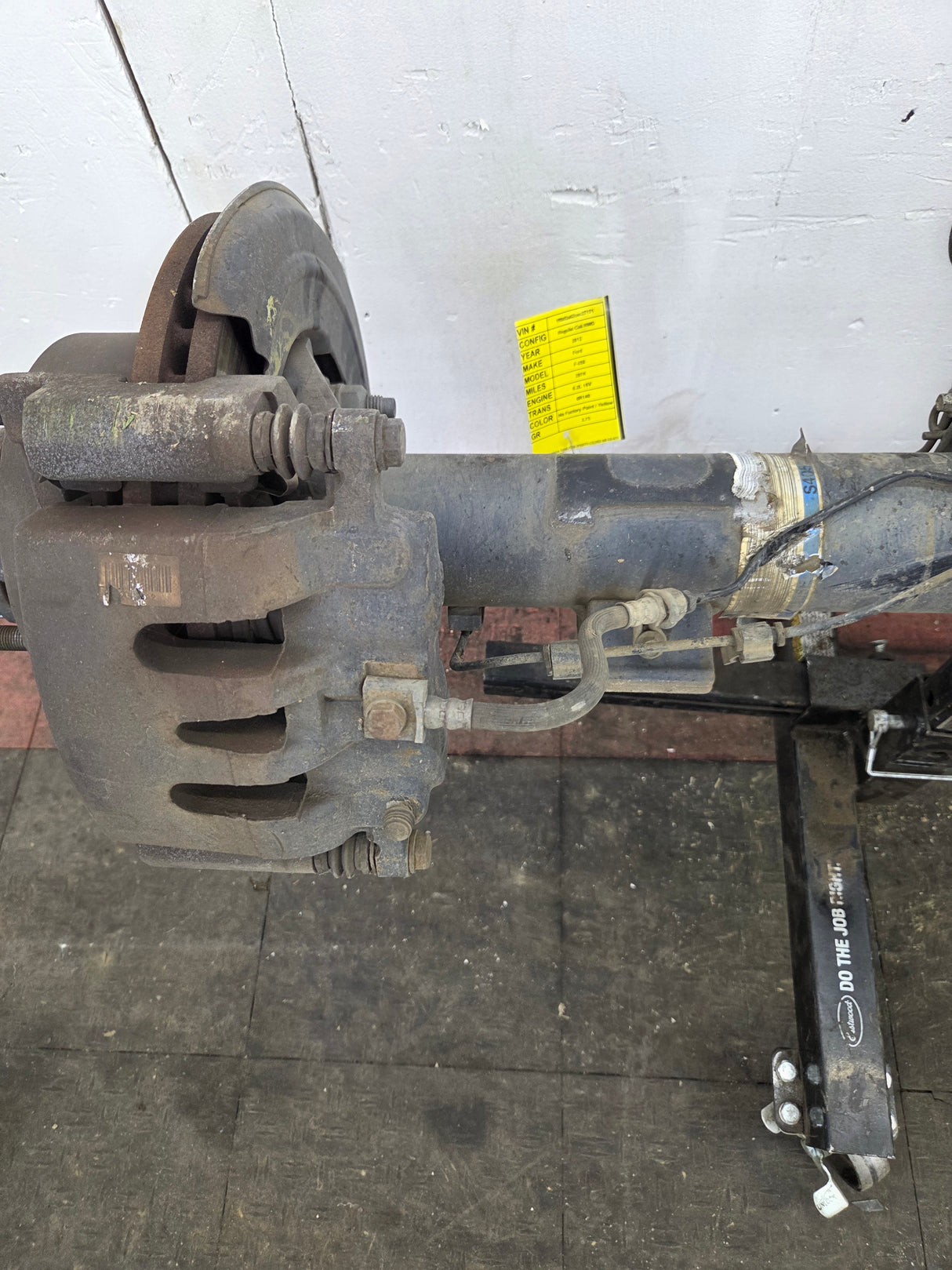 2011-2012 Ford Super Duty F250 F350 Rear Axle 3.73 Gear Ratio Electric Locking Rear End 297k Miles