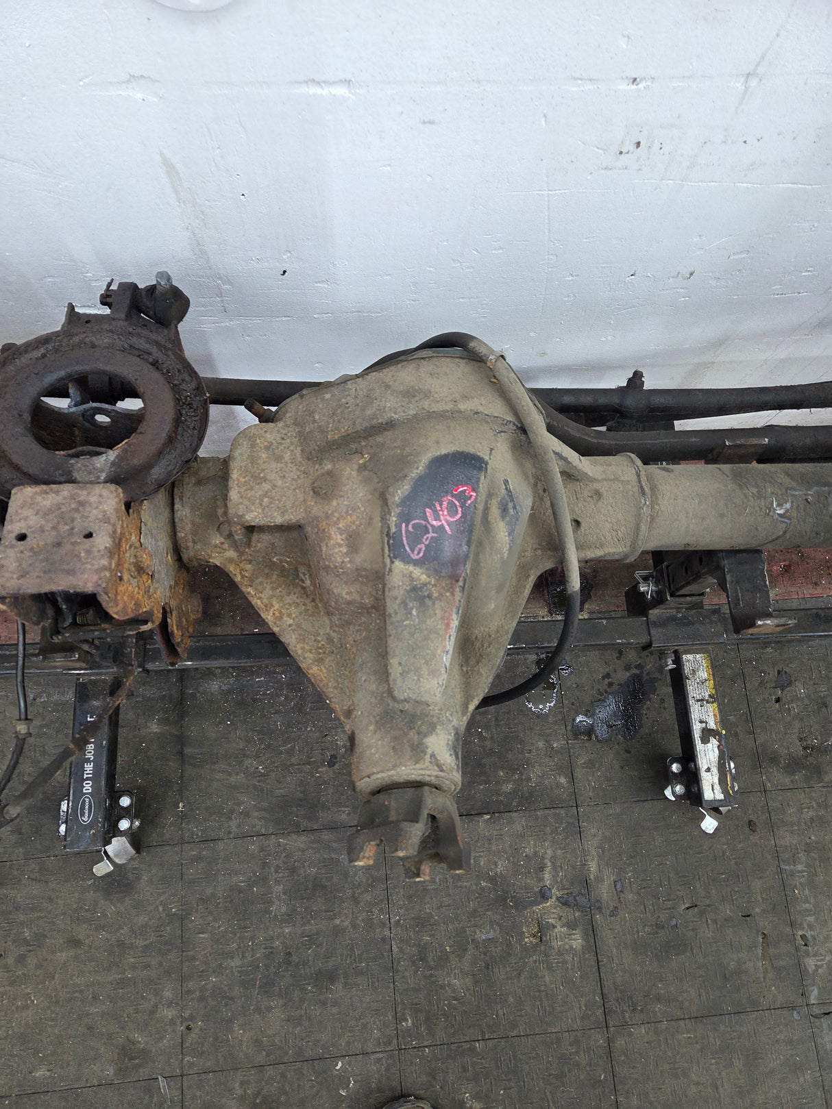 2000-2002 Dodge Ram 2500 4wd Dana 60 Front Axle Assembly 3.55 Ratio