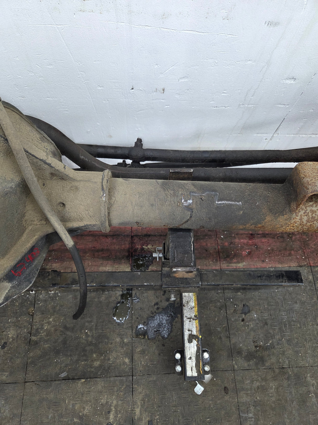 2000-2002 Dodge Ram 2500 4wd Dana 60 Front Axle Assembly 3.55 Ratio