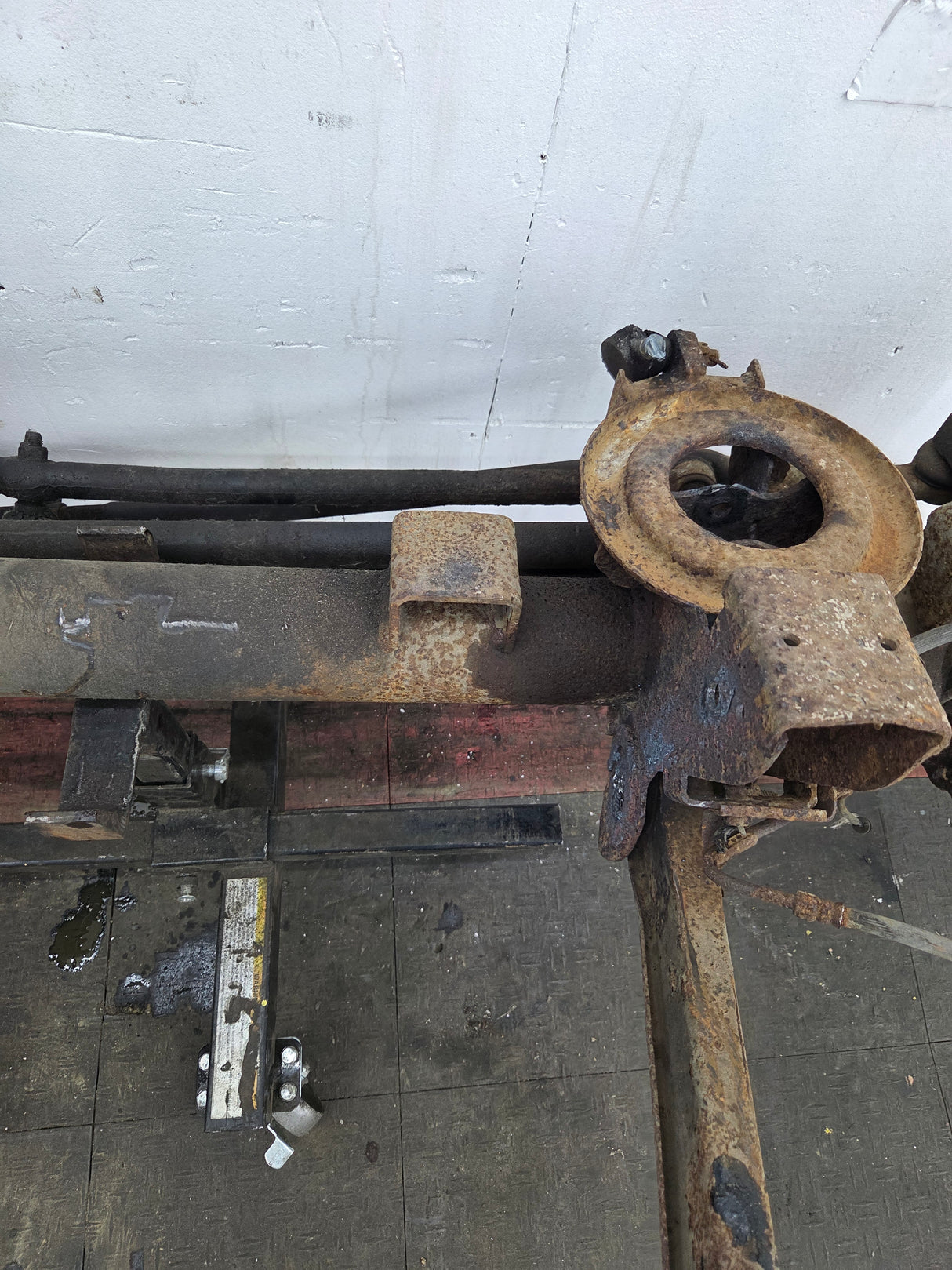 2000-2002 Dodge Ram 2500 4wd Dana 60 Front Axle Assembly 3.55 Ratio