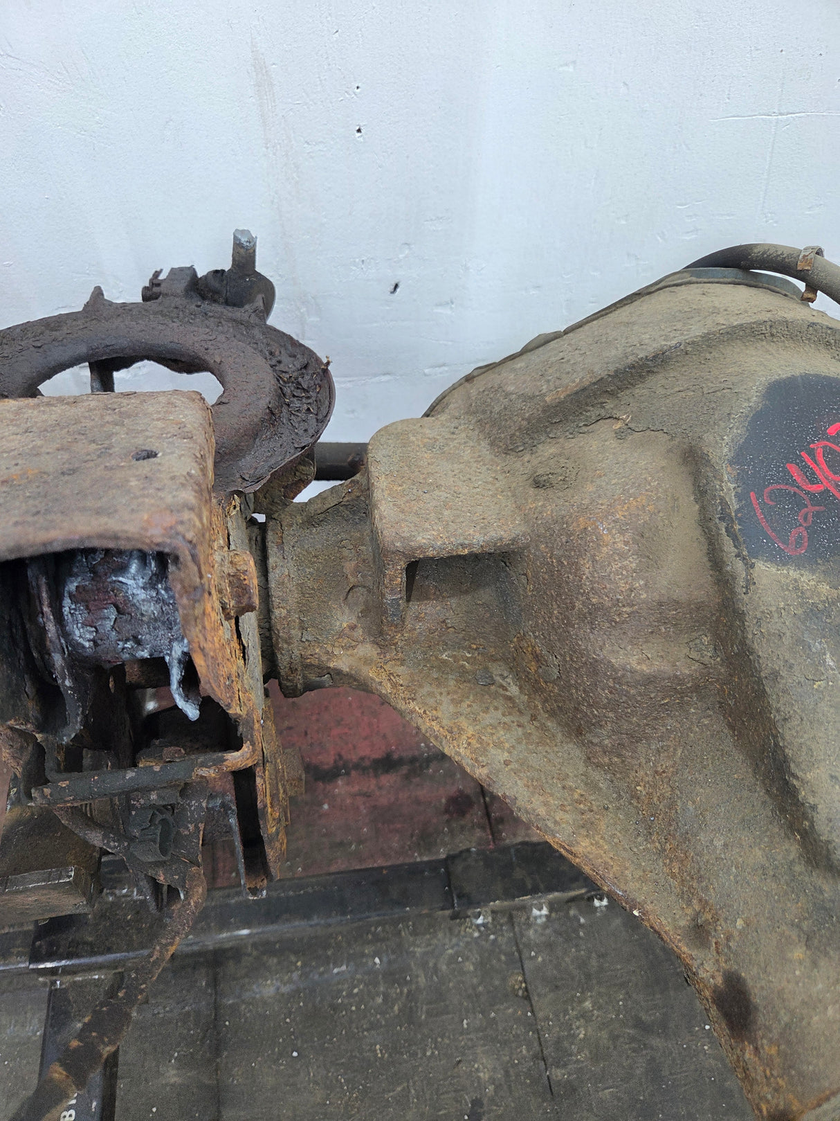 2000-2002 Dodge Ram 2500 4wd Dana 60 Front Axle Assembly 3.55 Ratio