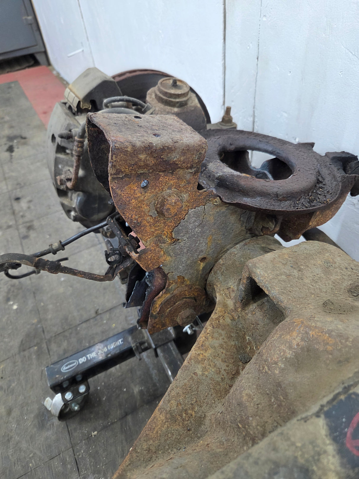 2000-2002 Dodge Ram 2500 4wd Dana 60 Front Axle Assembly 3.55 Ratio