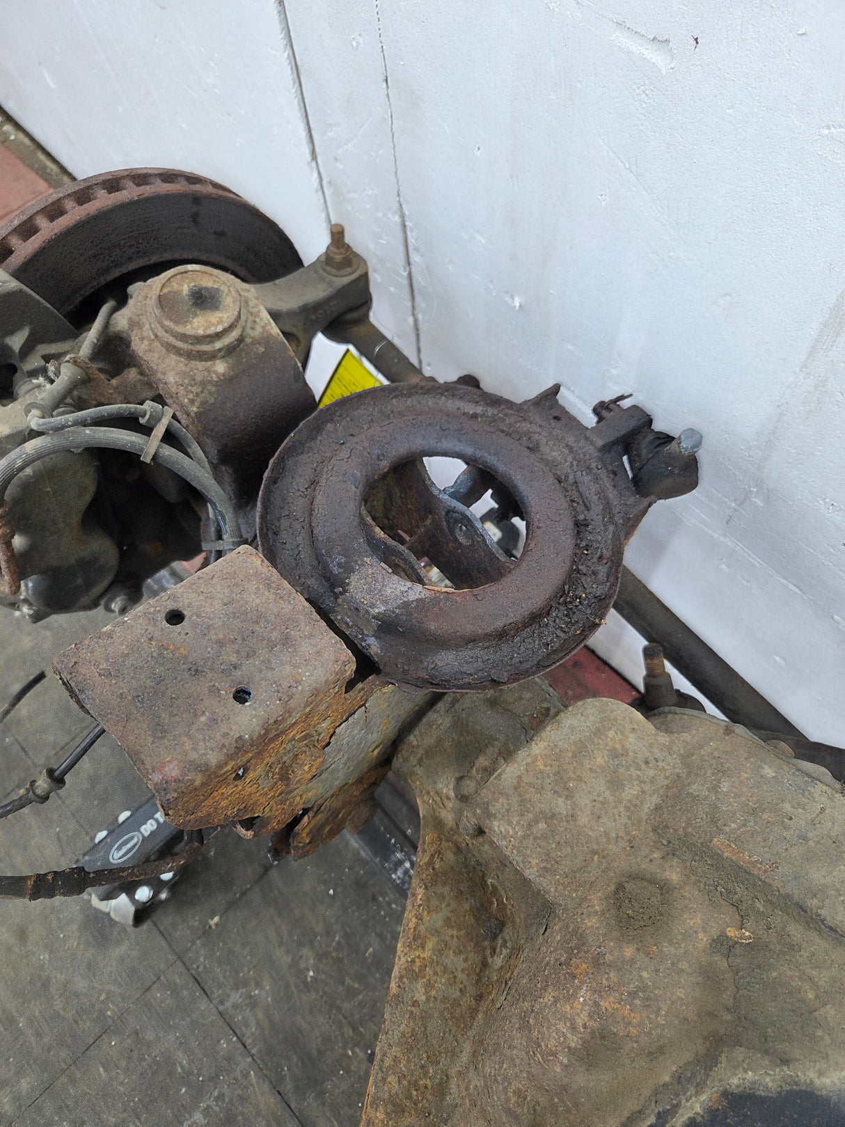 2000-2002 Dodge Ram 2500 4wd Dana 60 Front Axle Assembly 3.55 Ratio