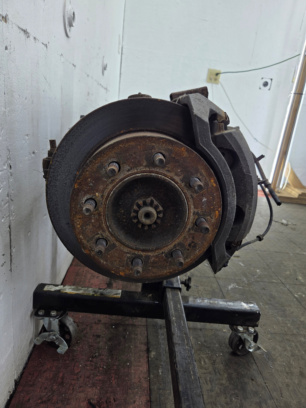 2000-2002 Dodge Ram 2500 4wd Dana 60 Front Axle Assembly 3.55 Ratio