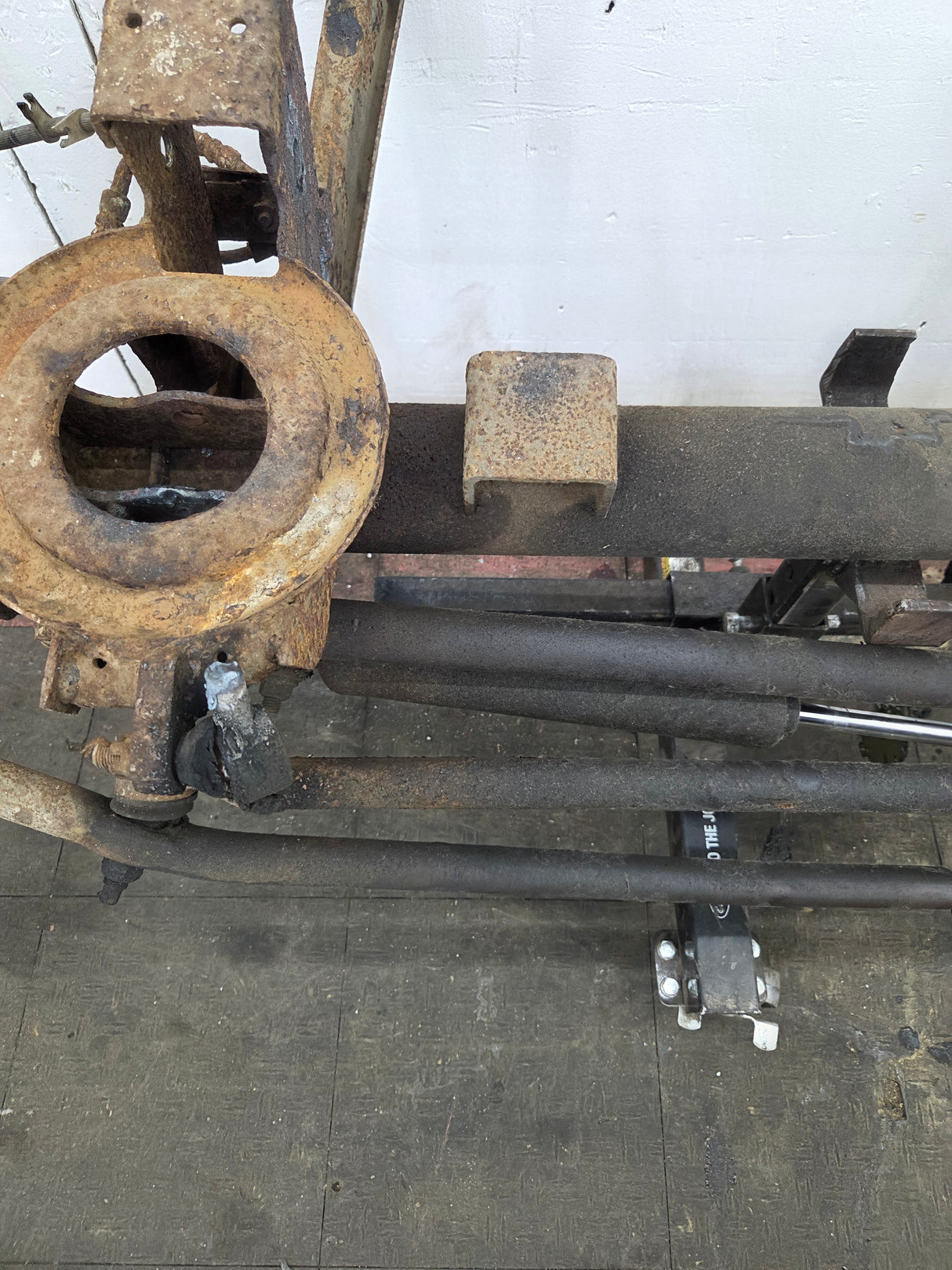 2000-2002 Dodge Ram 2500 4wd Dana 60 Front Axle Assembly 3.55 Ratio